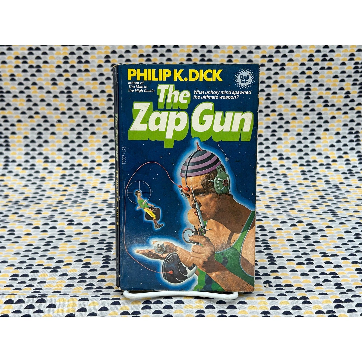 The Zap Gun - Philip K. Dick - Vintage Paperback Book - Dell Edition
