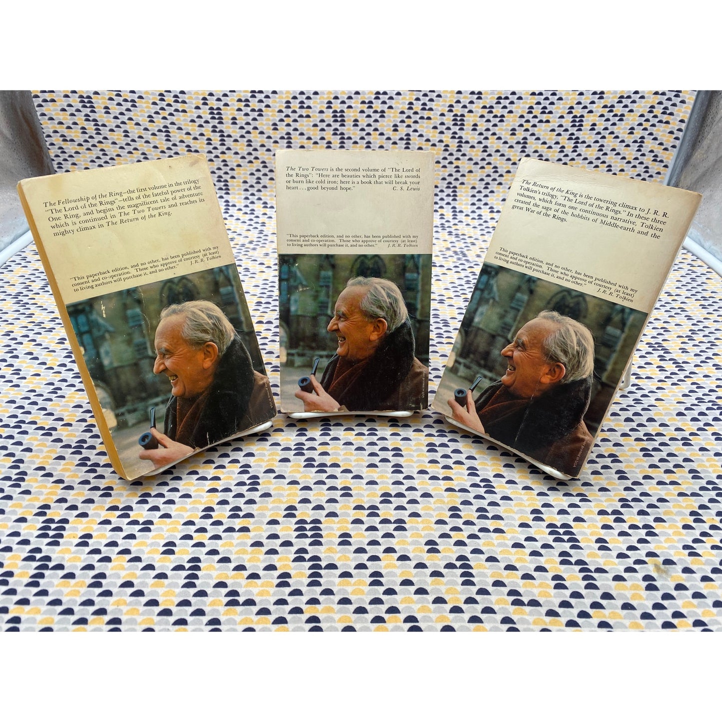 Lord of the Rings Trilogy - J.R.R. Tolkien - Ballantine Books Editions