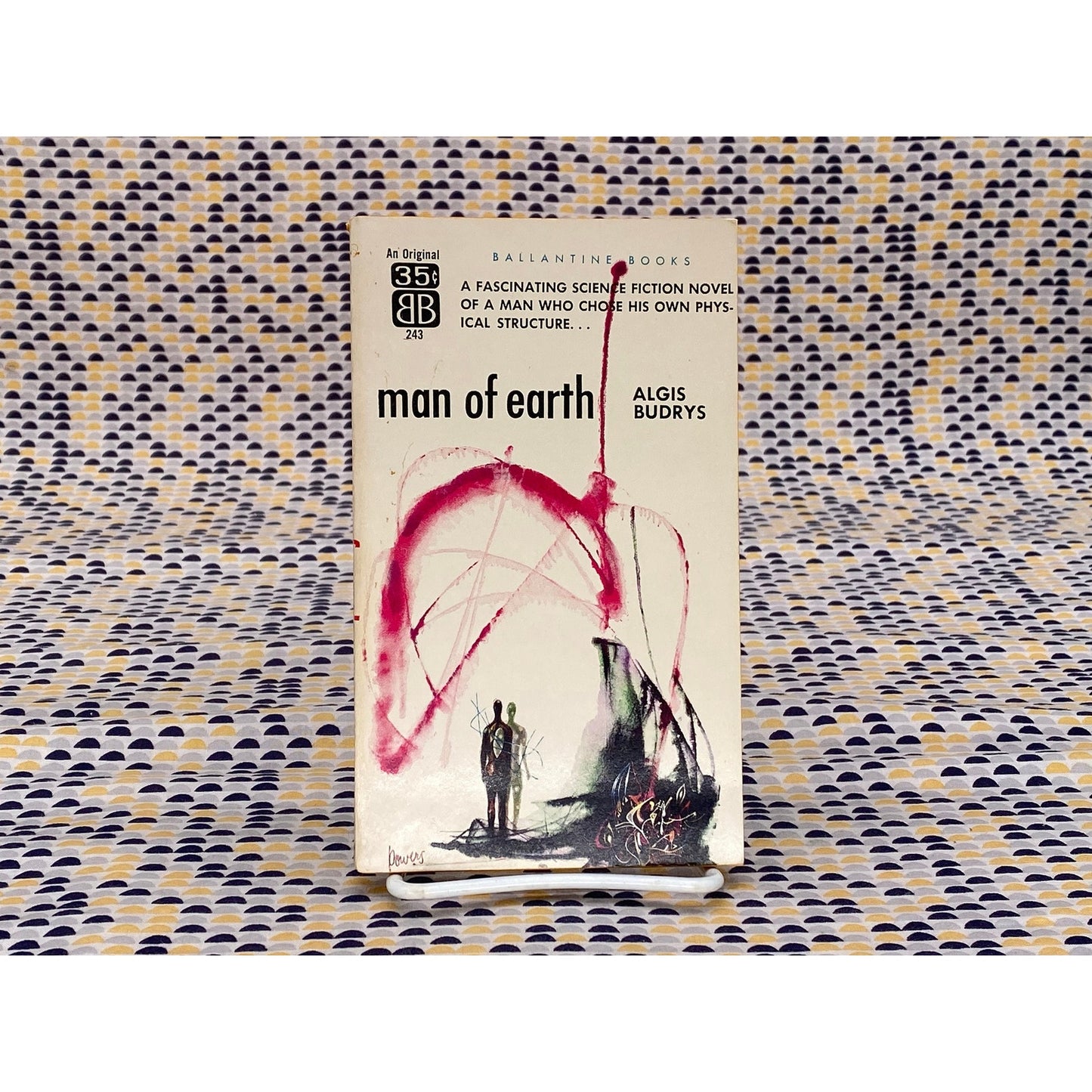 Man Of Earth - Algis Budrys - Ballantine Edition - Richard Powers Cover Art