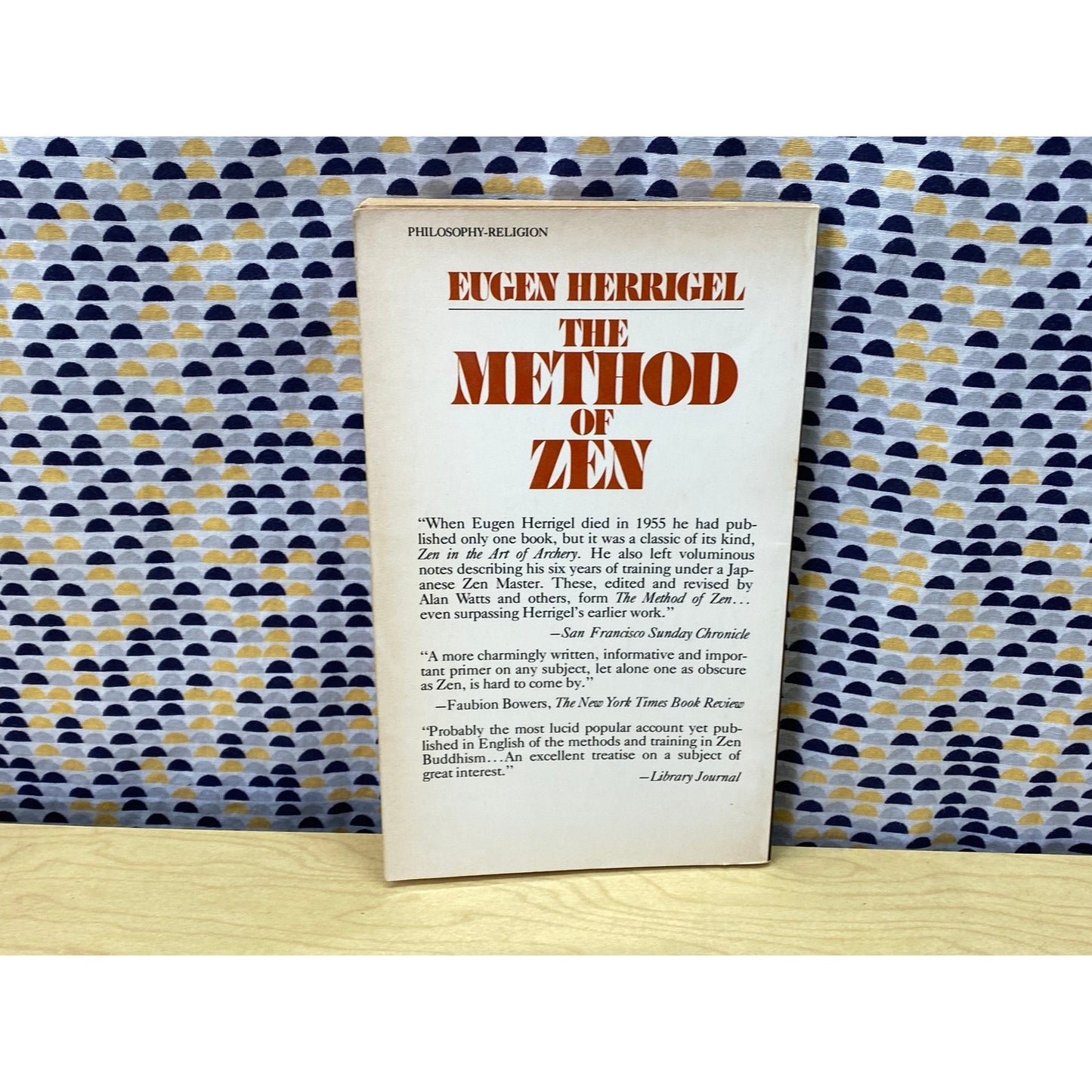 The Method of Zen - Eugen Herrigel - Vintage Paperback Book