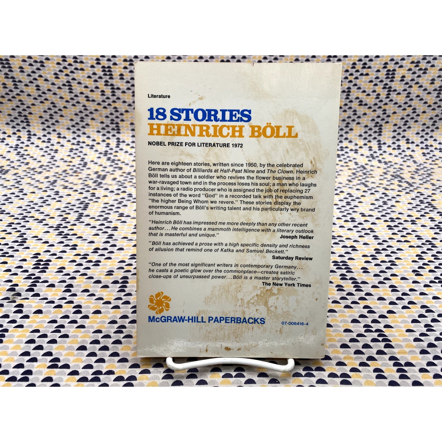 18 Stories - Heinrich Boll - McGraw - Paperback