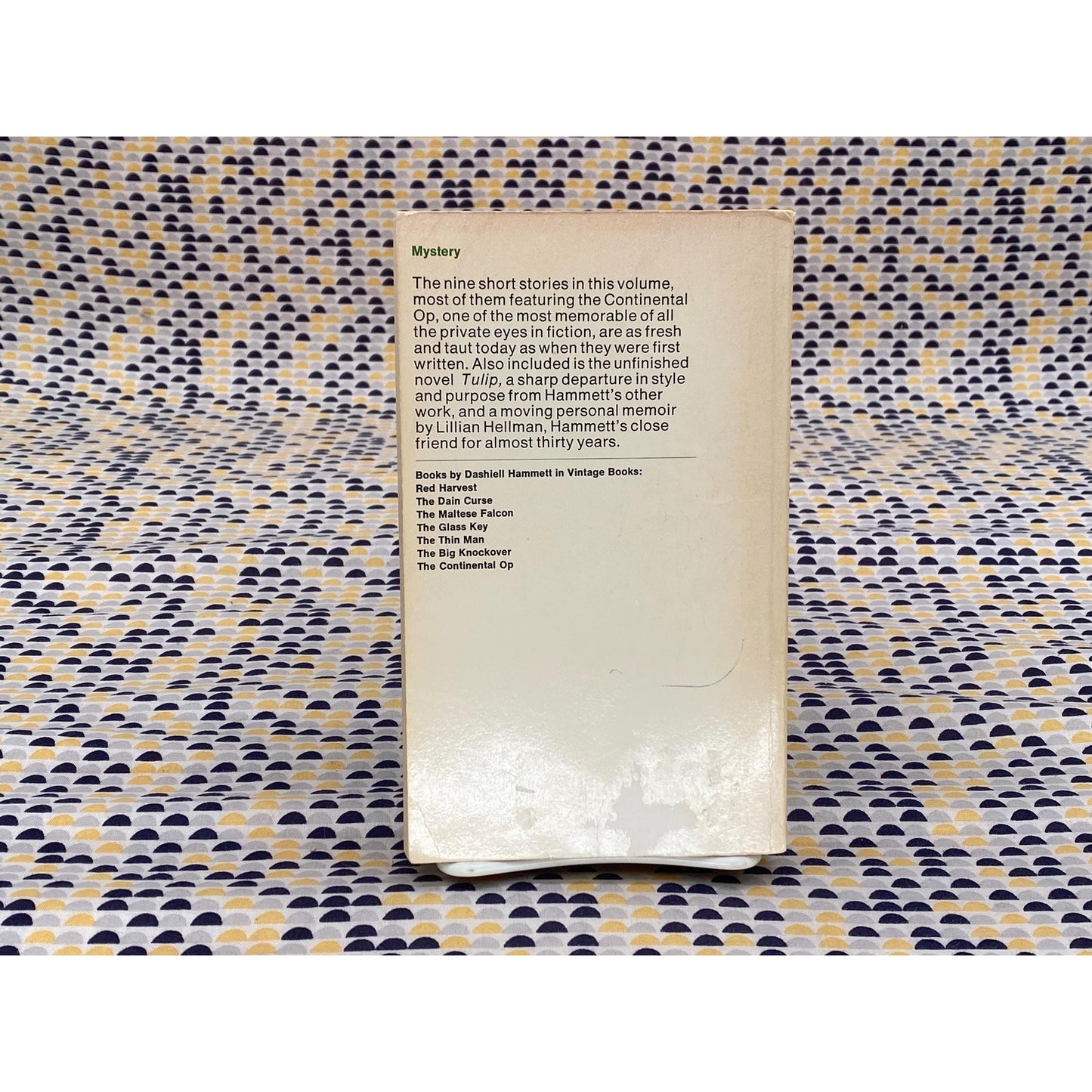 The Big Knockover - Selected Stories and Short Novels - Dashiell Hammett - Vintage Paperback Book