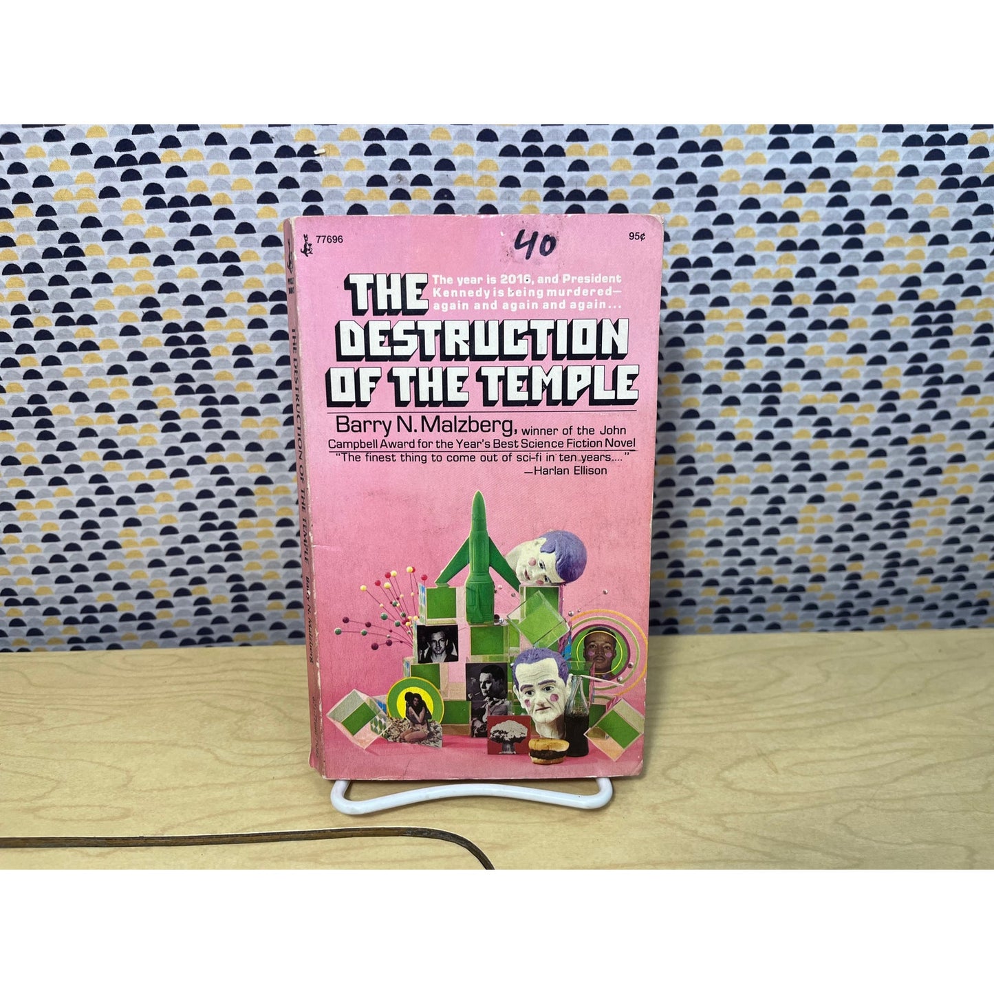 The Destruction of the Temple - Barry N. Malzberg - Pocket Books - Paperback