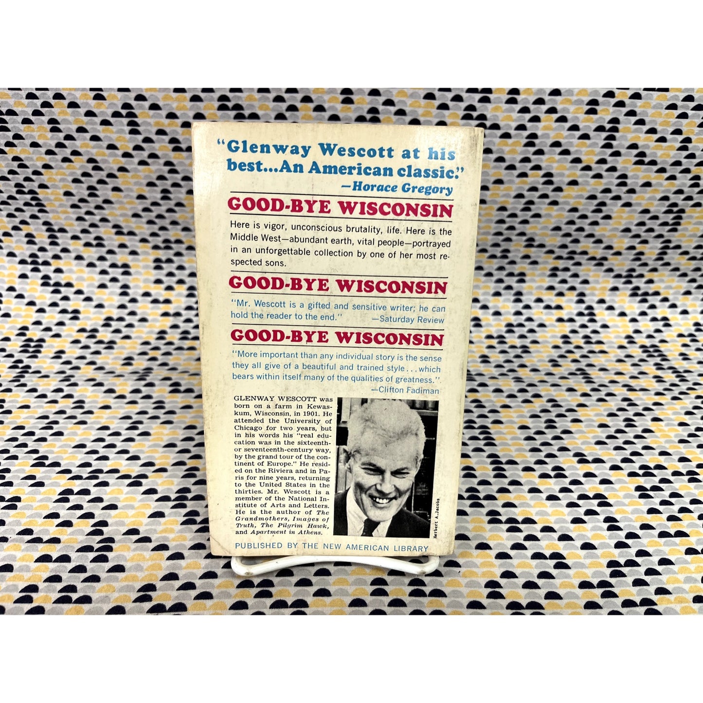 Goodbye Wisconsin - Glenway Wescott - Signet - Paperback