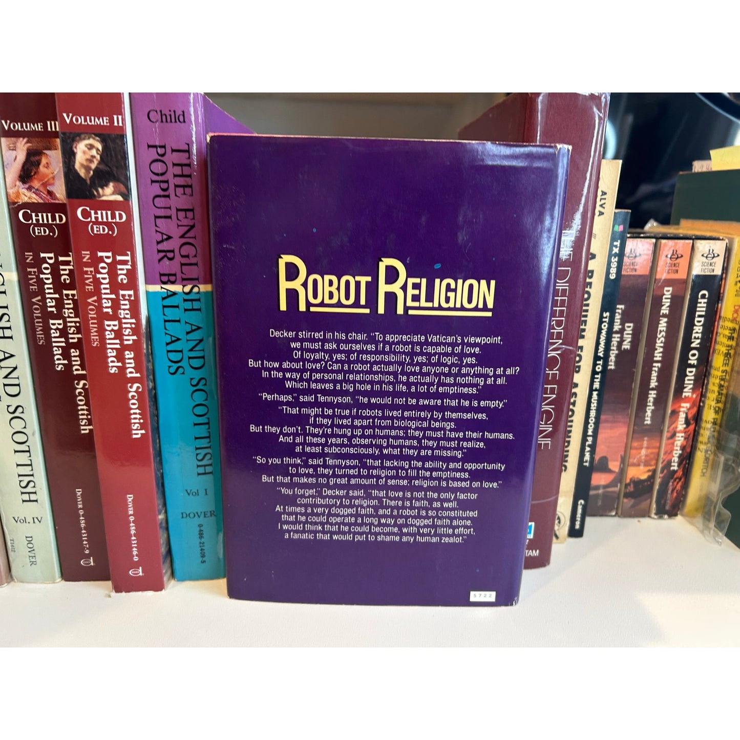 Project Pope - Clifford D. Simak - Hardcover - Del Rey - Club Edition