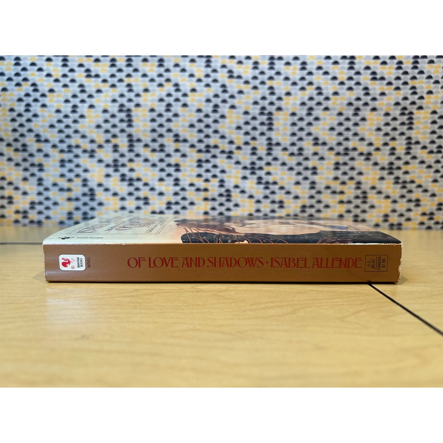Of Love and Shadows - Isabel Allende - Vintage Paperback - Bantam Books Edition