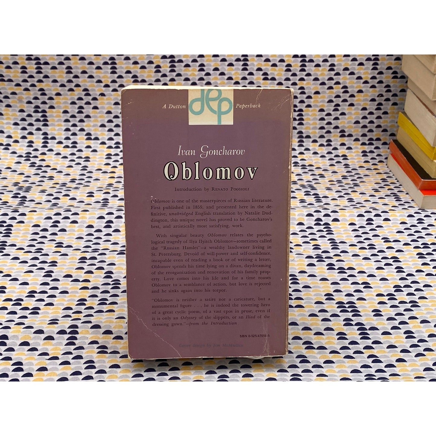 Oblomov - Ivan Goncharov - Vintage Paperback Book - Dutton Edition
