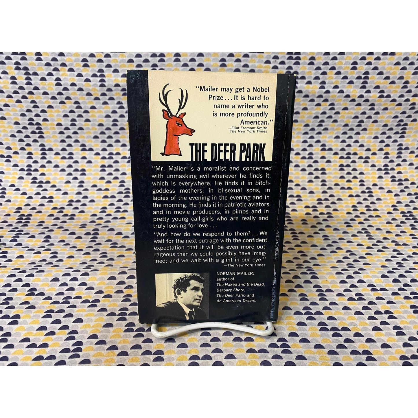 The Deer Park - Norman Mailer - Vintage Paperback Book - Dell Edition