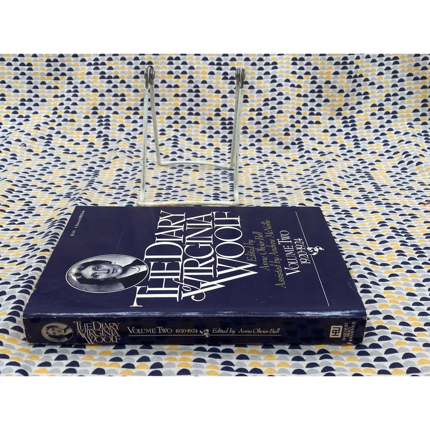 The Diary of Virginia Woolf - Volume 2 - 1920-1924 - Virginia Woolf - Vintage Paperback Book - Harvest Books Edition
