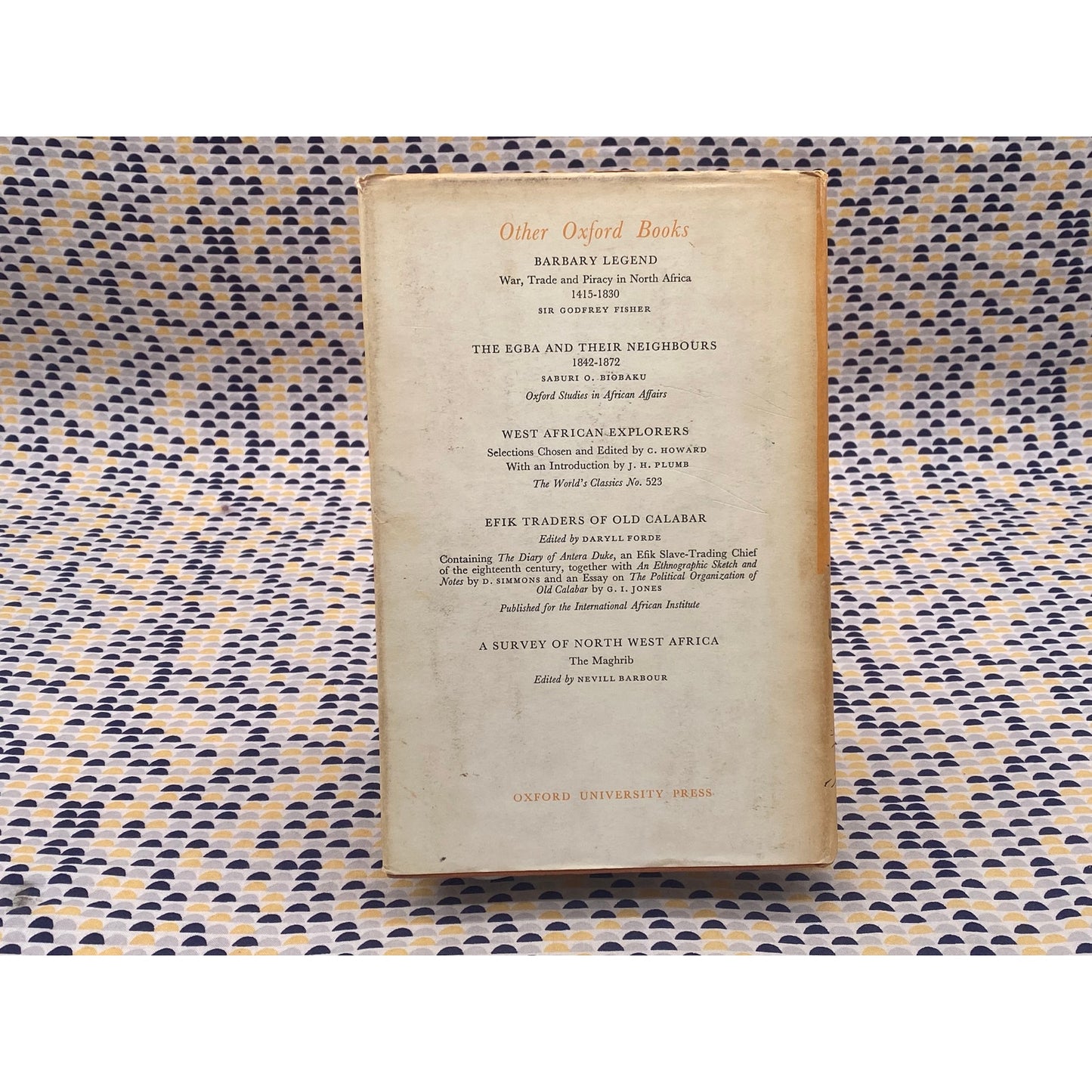 The Golden Trade Of The Moors - E. W. Bovill - Oxford - Hardcover