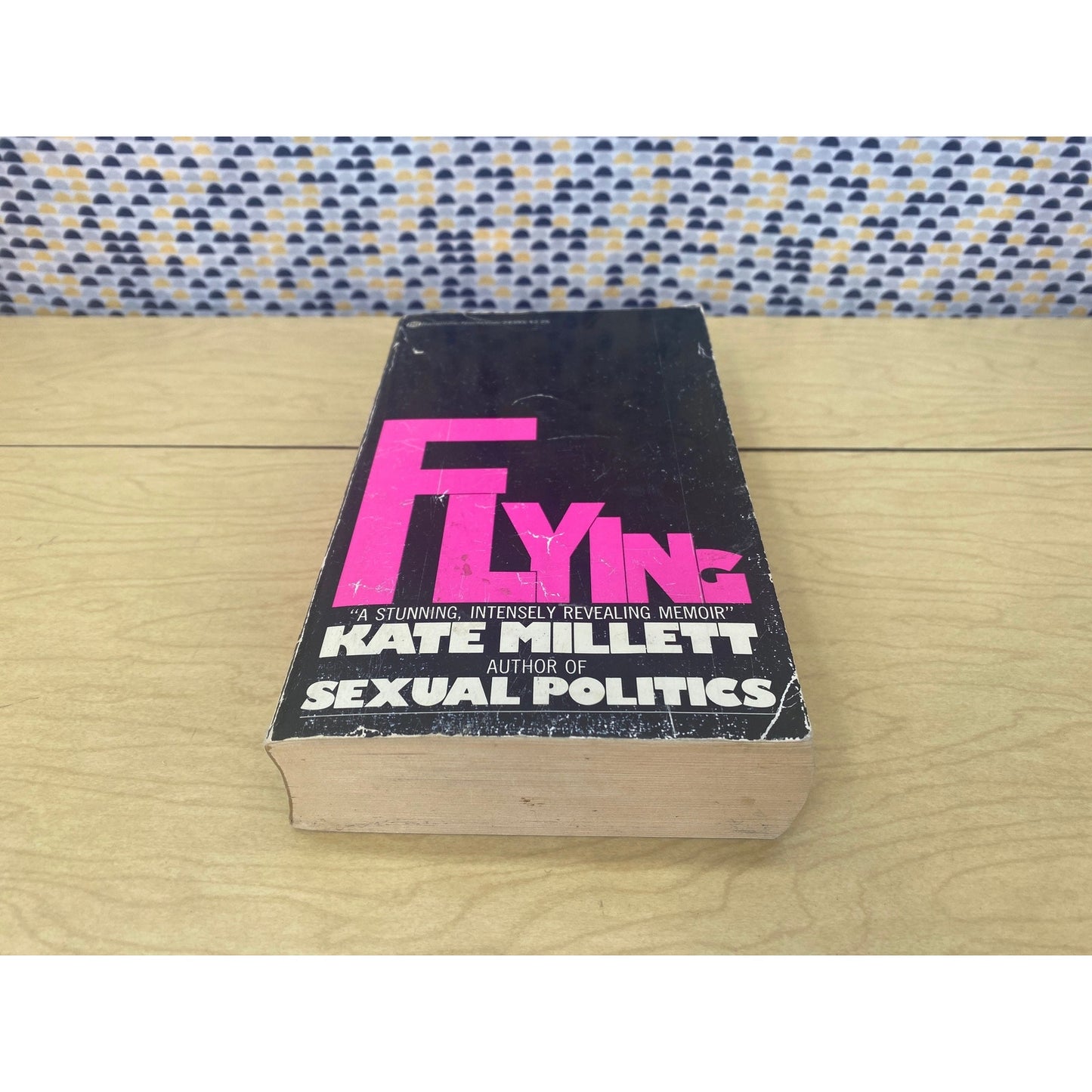 Kate Millett - Flying - Vintage Paperback Book- Ballantine Edition