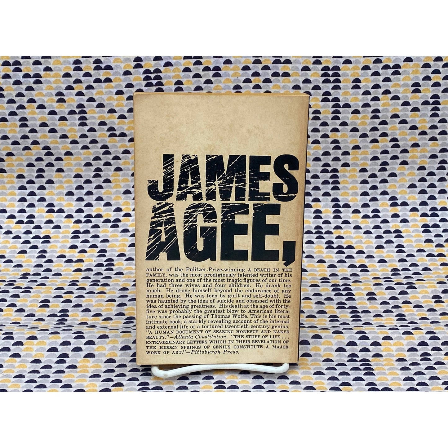 Letters of James Agee to Father Flye - Vintage Paperback Book - Bantam Edition