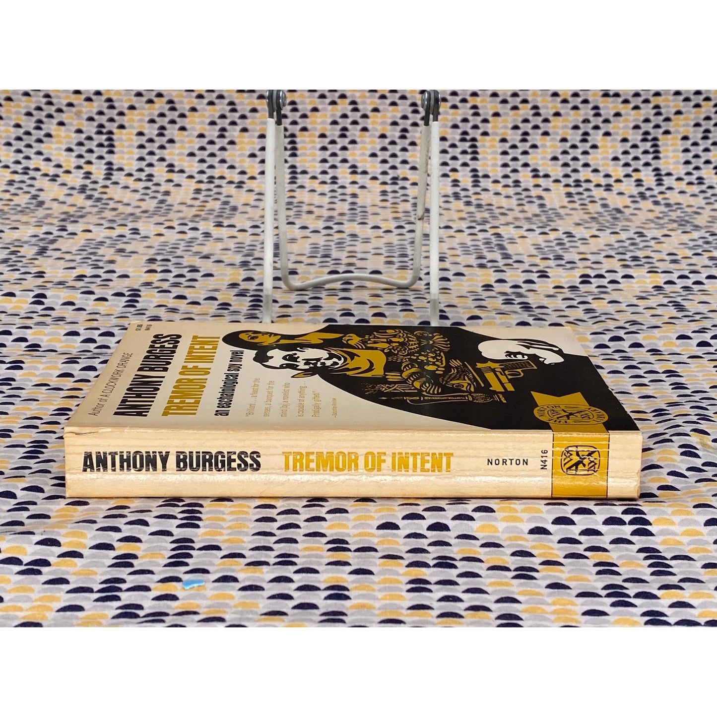 Tremor Of Intent - Anthony Burgess - Vintage Paperback Book - Ballantine Edition