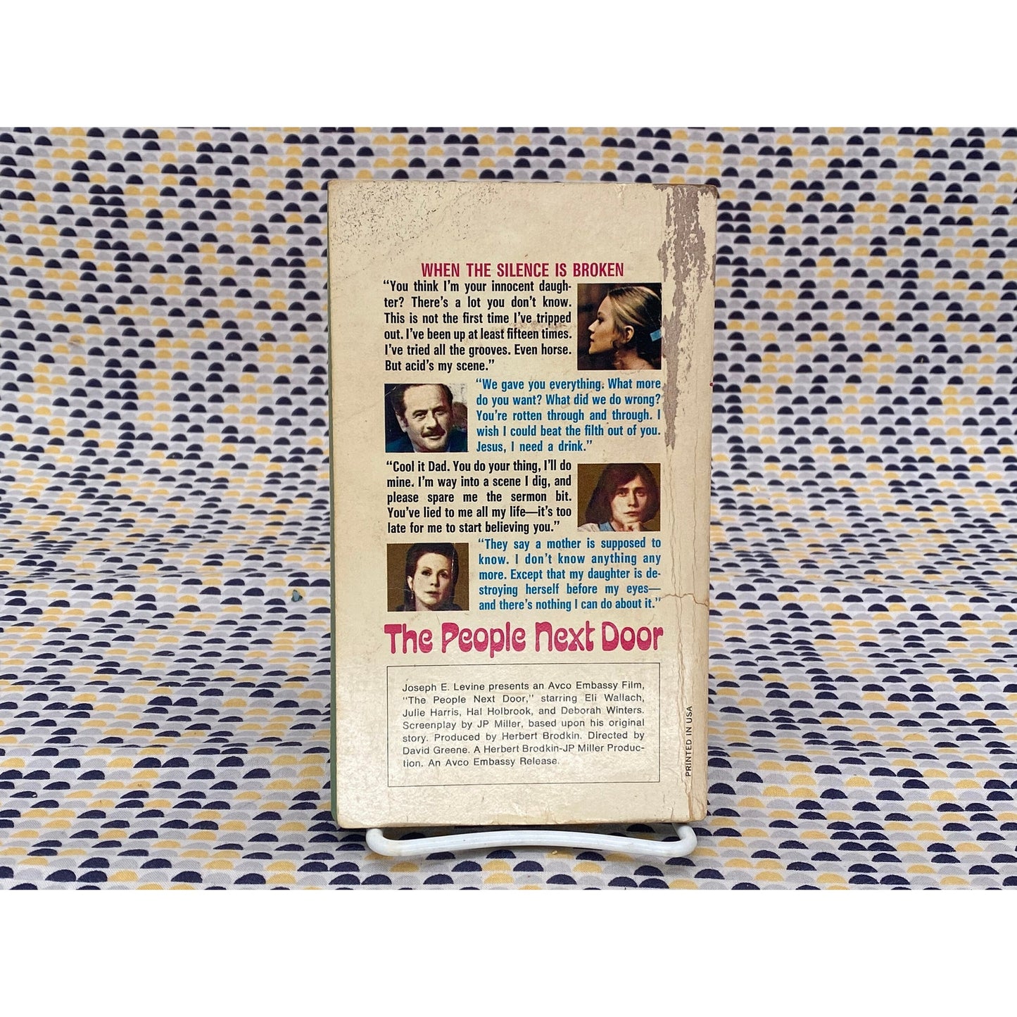The People Next Door - J.P. Miller - Movie Tie In - Dell Edition