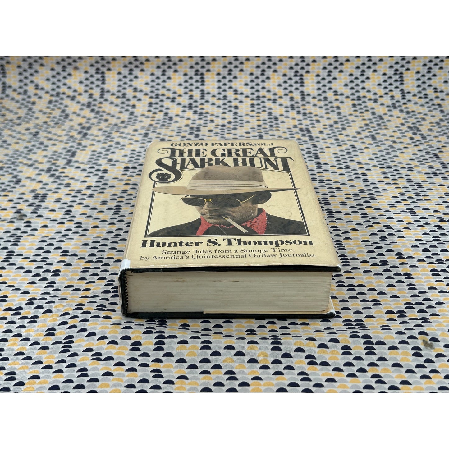 The Great Shark Hunt - Gonzo Papers Volume 1 - Hunter S. Thompson - Summit Books - Hardcover - 1st Edition, 3rd Printing