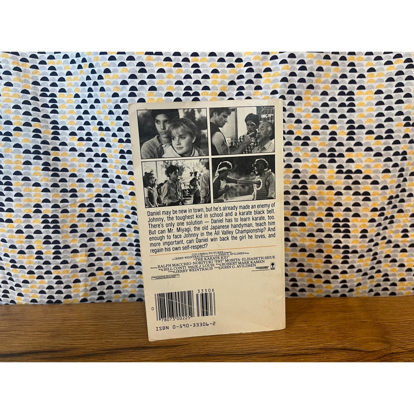 The Karate Kid - Movie Novelization - BB Hiller - Vintage Paperback - Point Fiction