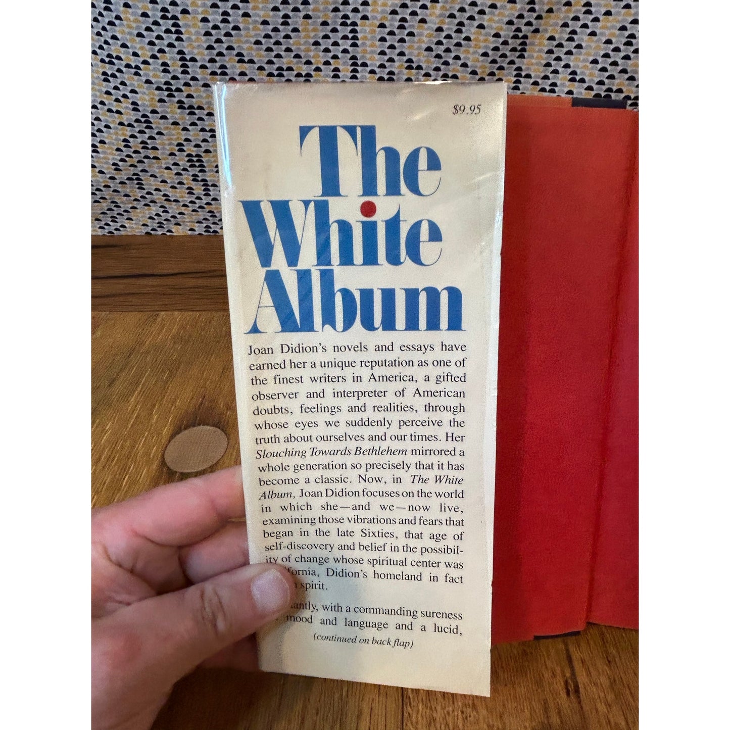 The White Album - Joan Didion - Vintage Hardcover Book - First Edition, First Printing - 1979 Simon and Schuster