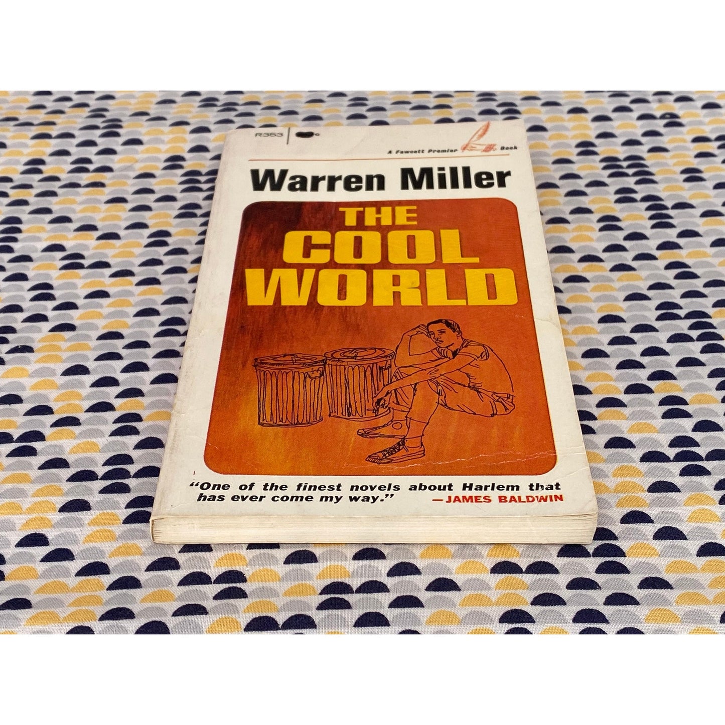 Warren Miller - The Cool World - Vintage Paperback Book - 75 cent Fawcett Premier Edition