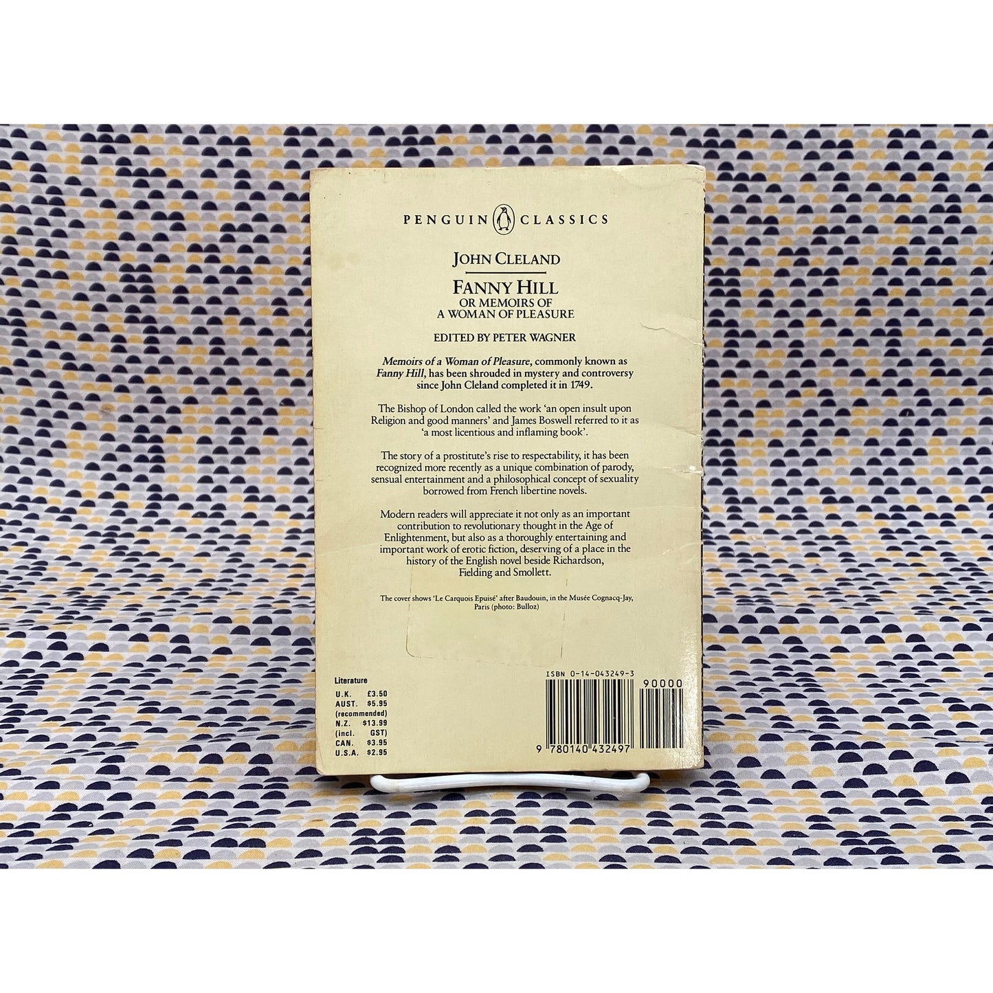 Fanny Hill Or Memoirs Of A Woman Of Pleasure - John Cleland - Penguin Edition