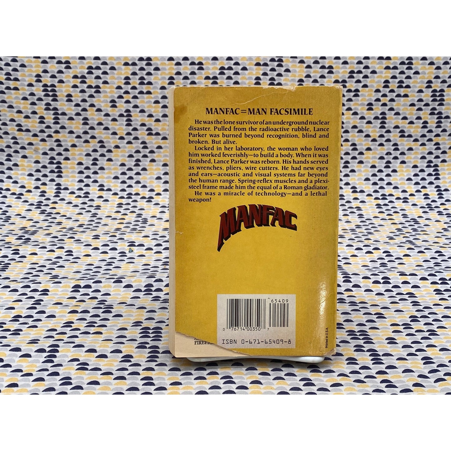 Manfac - Martin Caidin - Vintage Paperback Book - Baen Books Edition