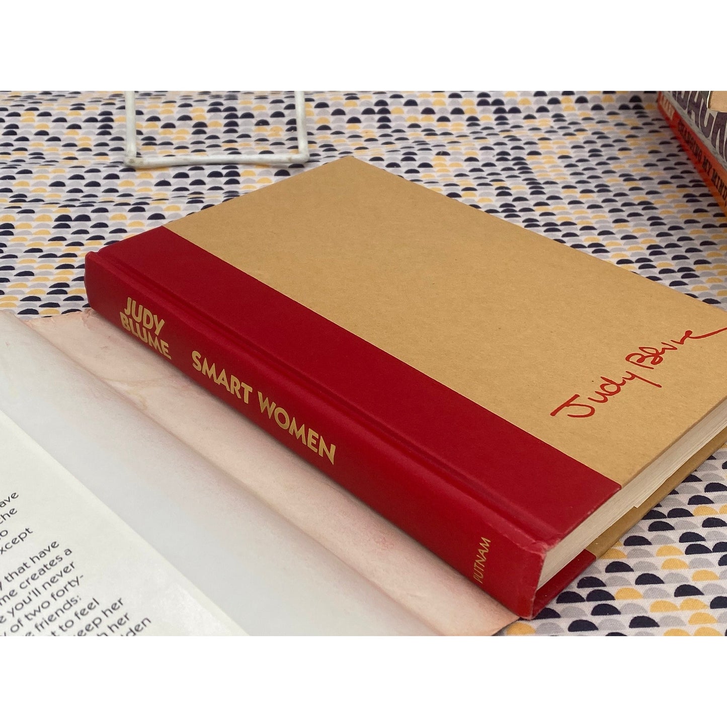 Smart Women - Judy Blume - Vintage Hardcover Book - 1983 Putnam - Club Edition