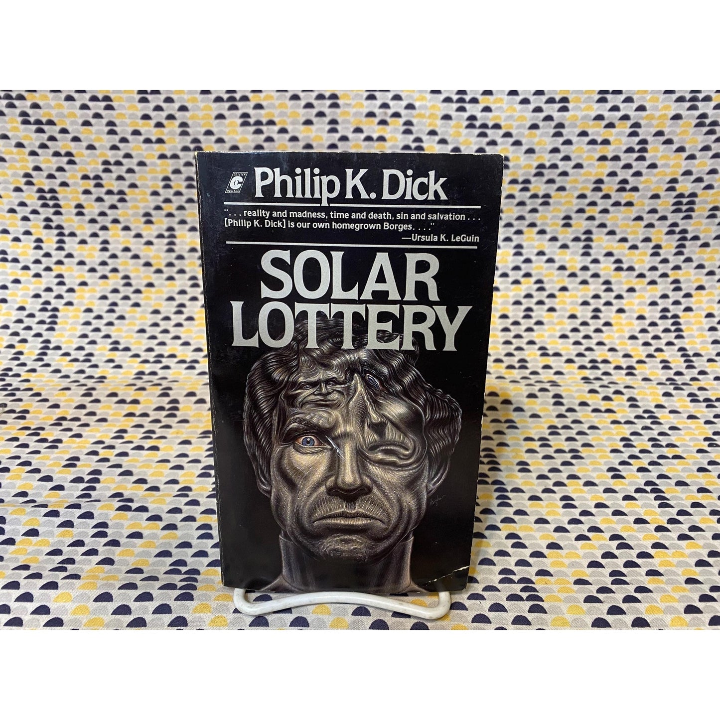 Solar Lottery - Philip K. Dick - Vintage Paperback Book - Collier Edition