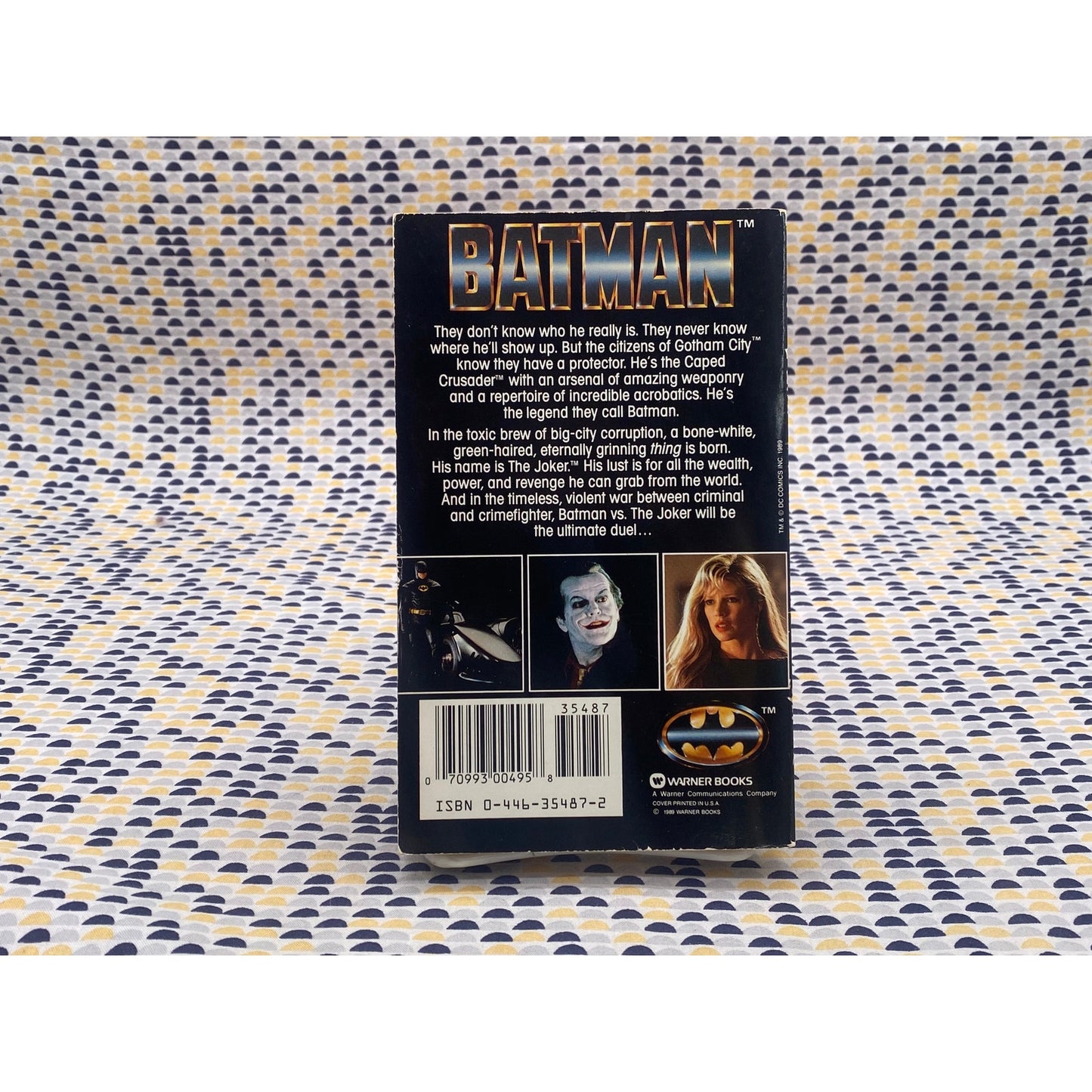 Batman - Movie Tie In - Craig Shaw Gardner - Vintage Paperback Book - Warner Edition