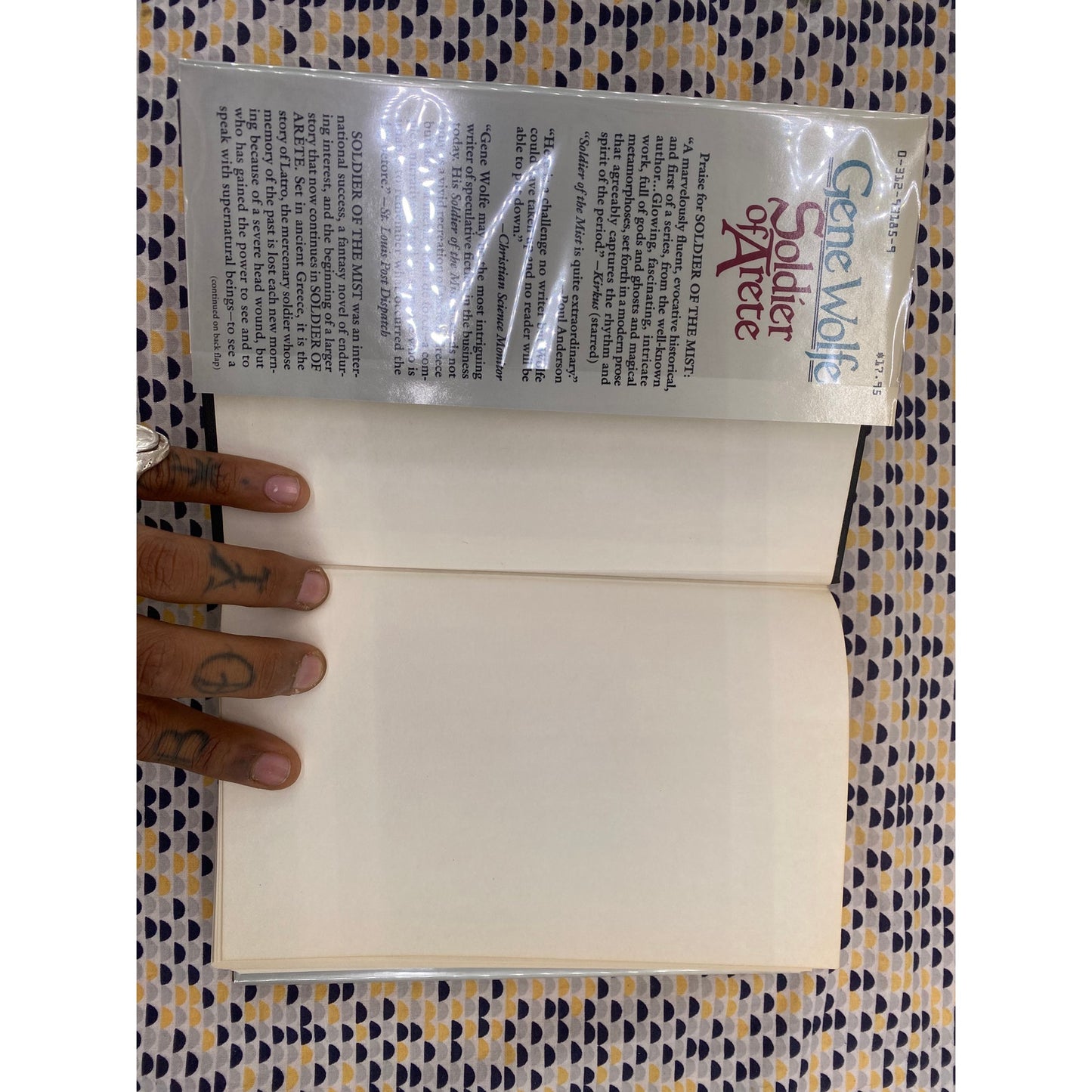 Soldier Of Arete - Gene Wolfe - Tor - Hardcover - 1st Edition 1st Printing