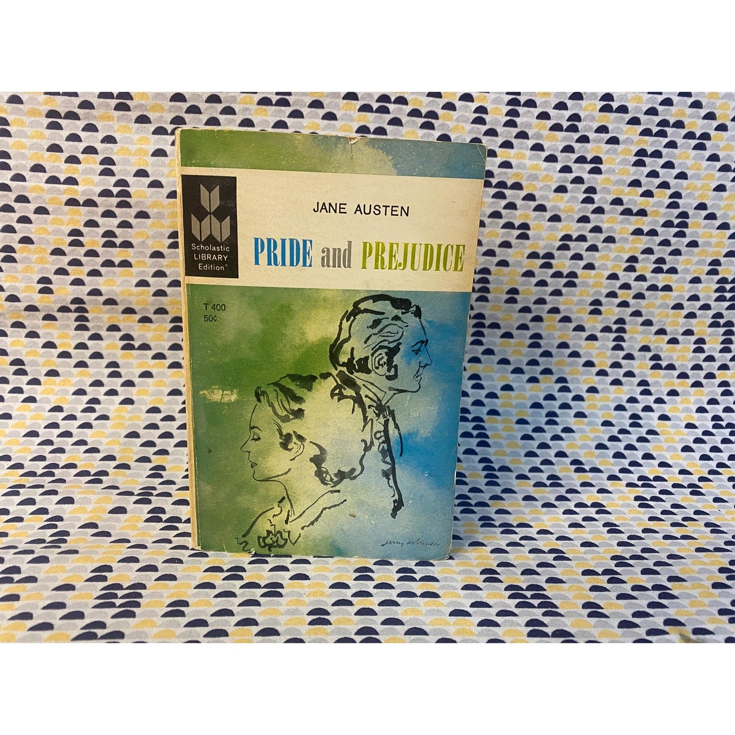 Pride and Prejudice - Jane Austen - Vintage Paperback Book - Scholastic Edition