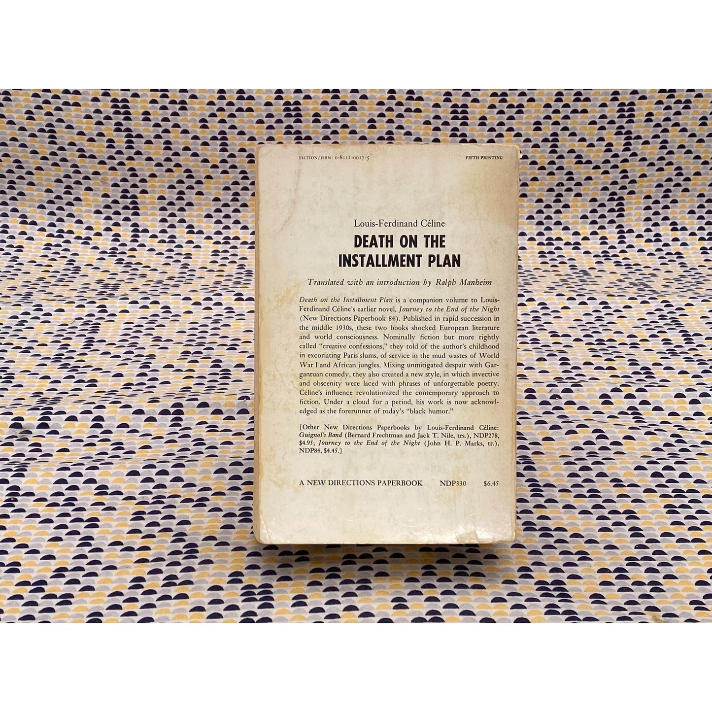 Death On The Installment Plan - Louis-Ferdinand Céline - New Directions Edition