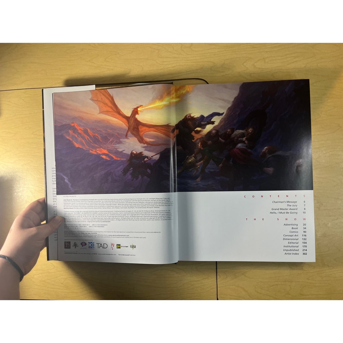 Spectrum #20 - The Best In Contemporary Fantastic Art - Hardcover