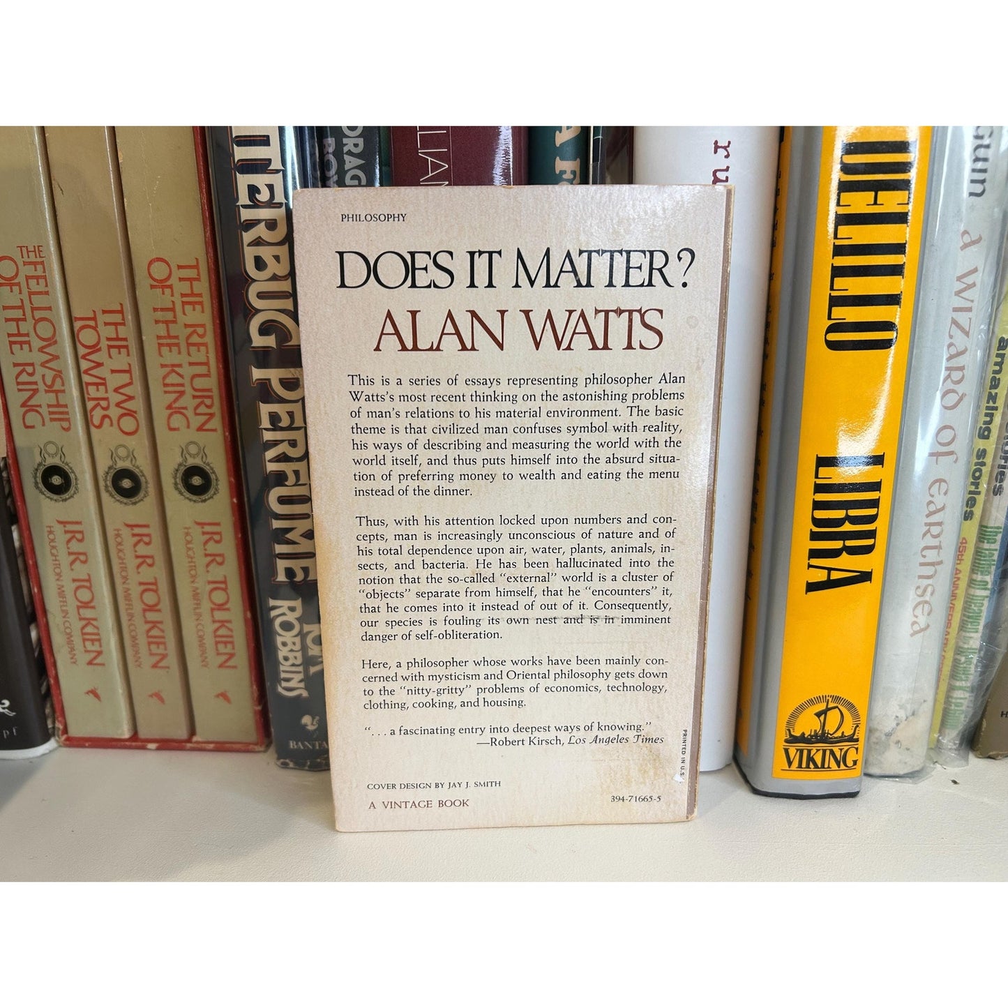 Does it Matter? - Alan Watts - Vintage Paperback Book
