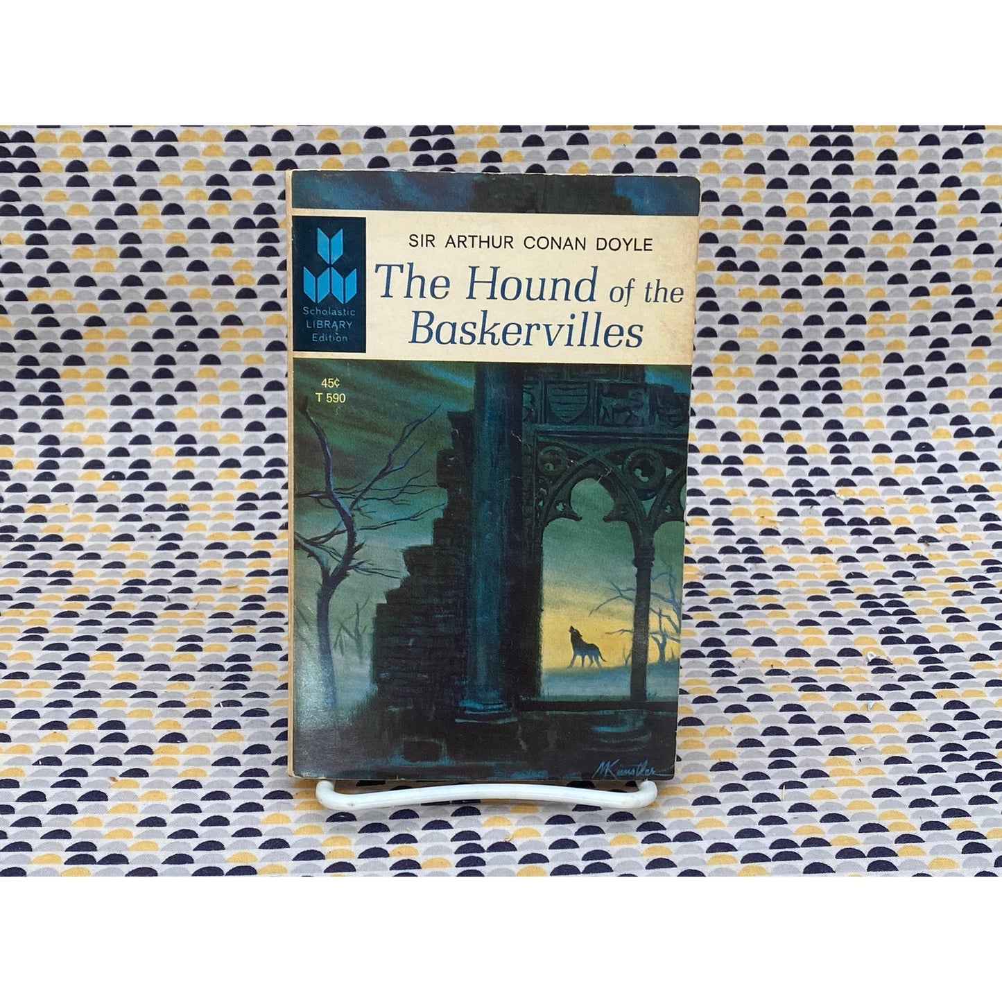The Hound of the Baskervilles - Sir Arthur Conan Doyle - Scholastic Library Ed