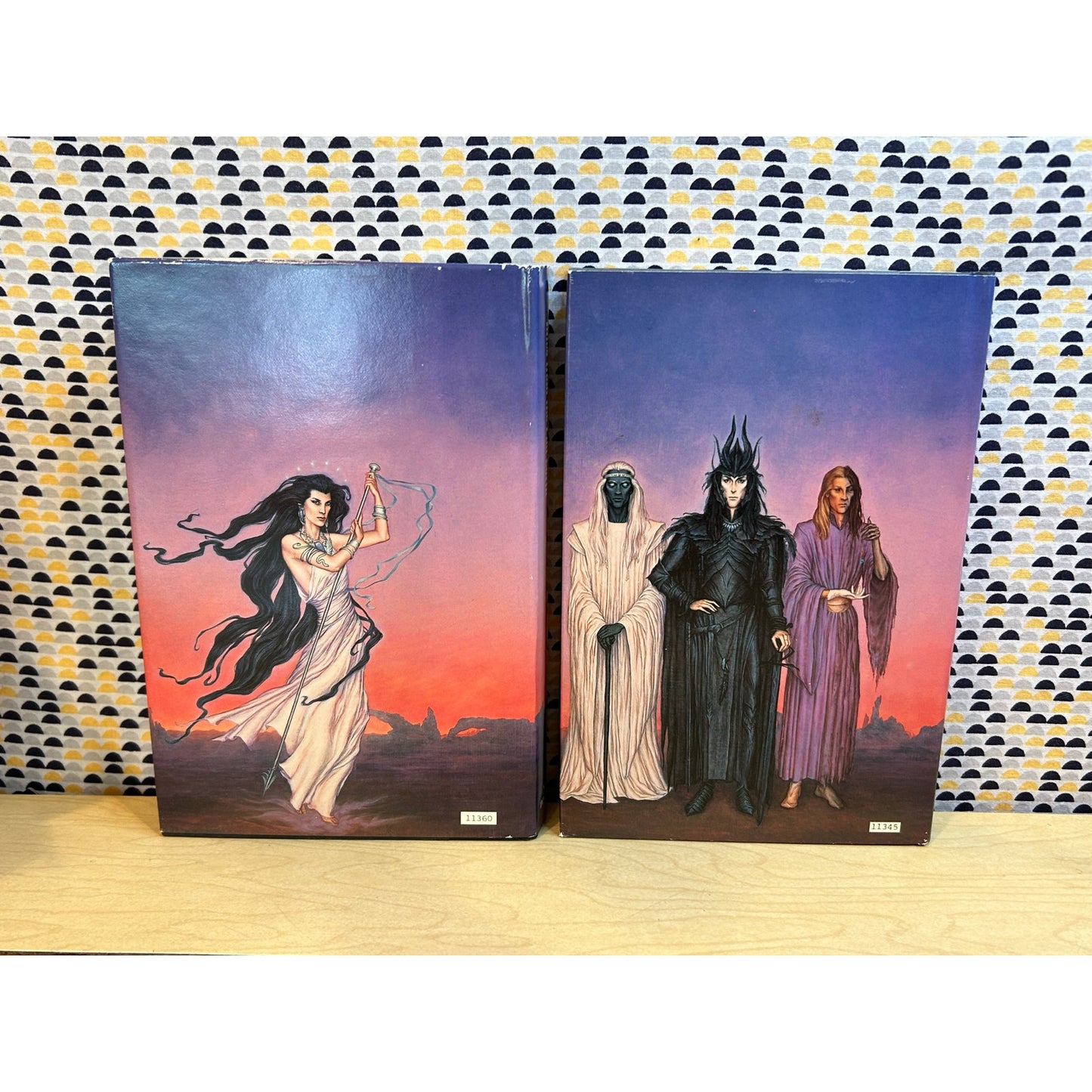 Tales From the Flat Earth - 2 book Set - Tanith Lee - Hardcovers - Club Editions