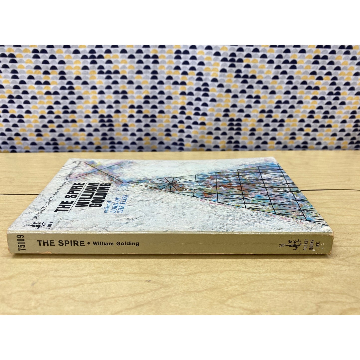 The Spire - William Golding - Vintage Paperback Book - 75 cent Pocket Book