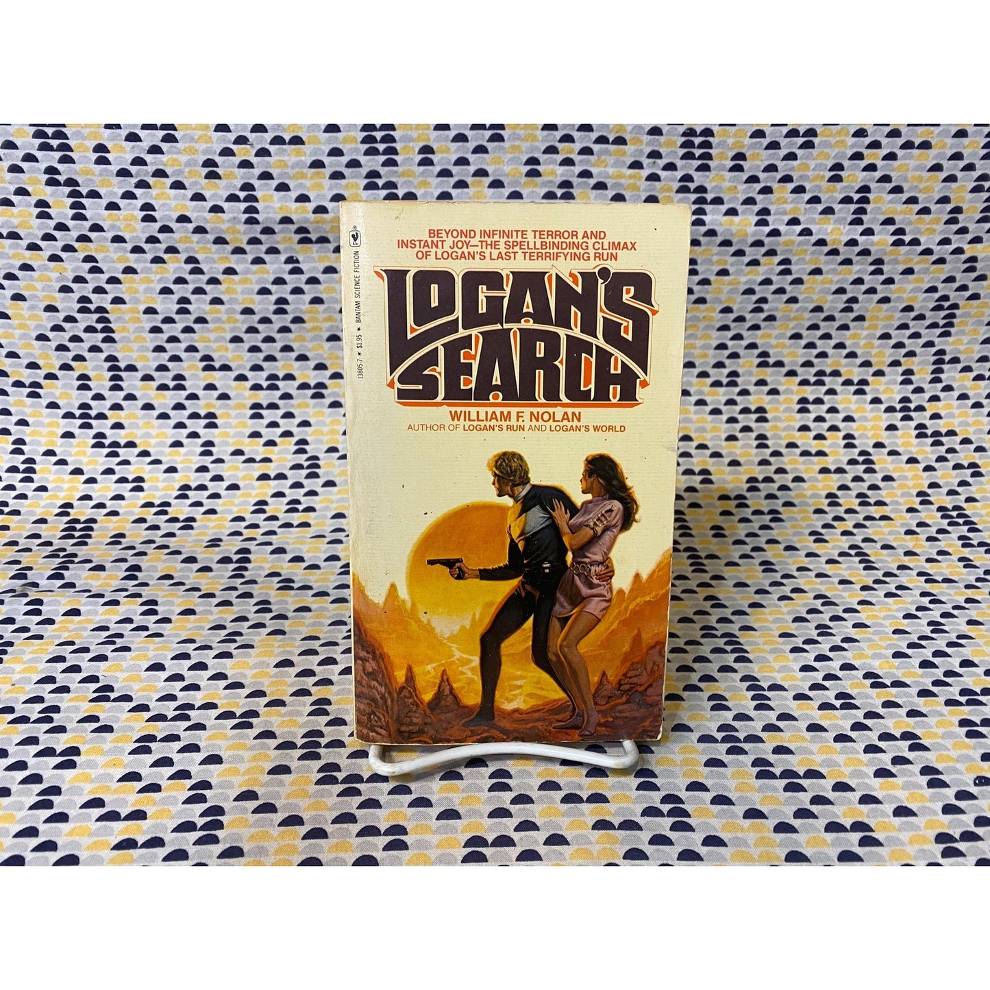 Logan's Search - William F Nolan - Logans Run - Vintage Paperback - Bantam Edition