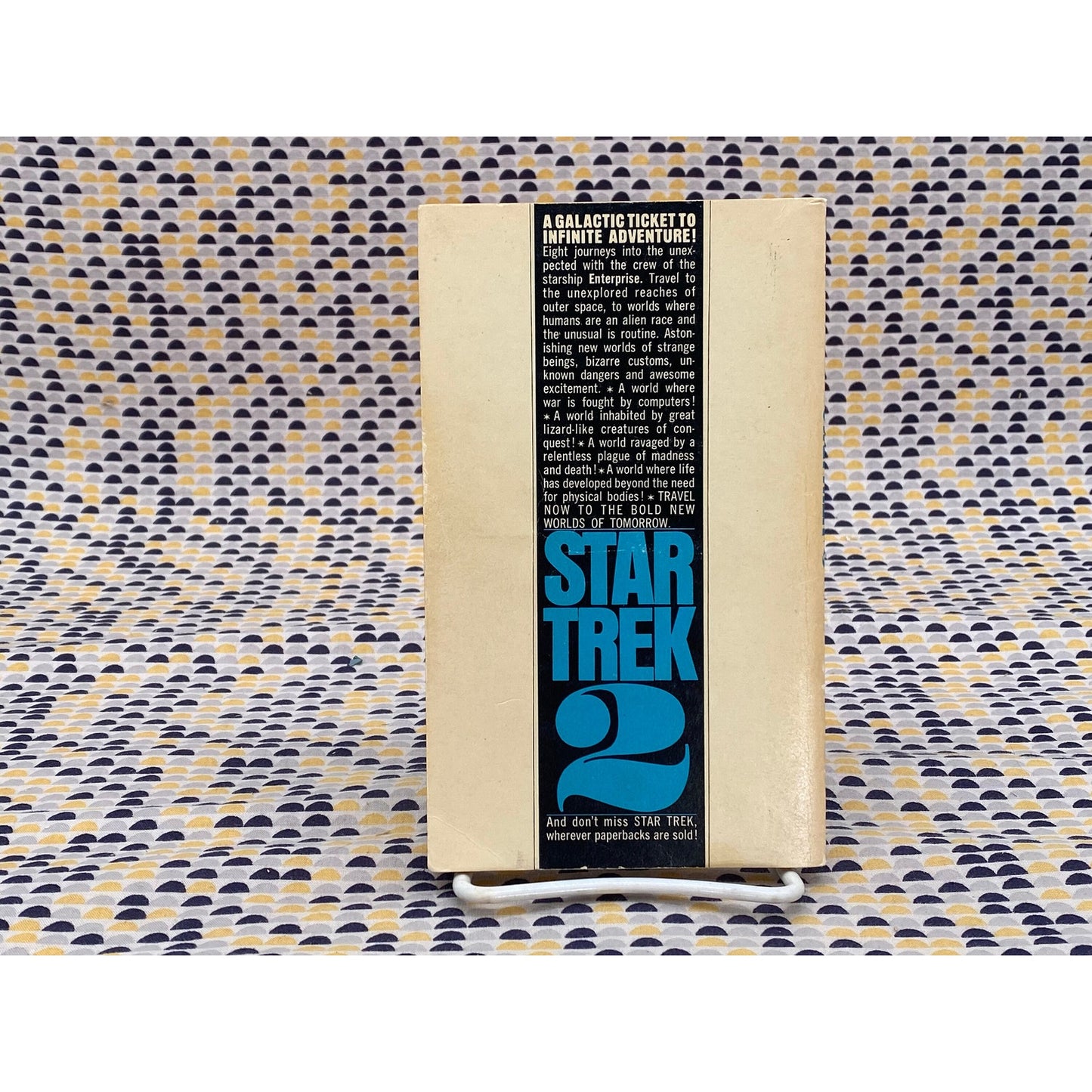 Star Trek 2 - Television series novelization James Blish - Bantam Edition