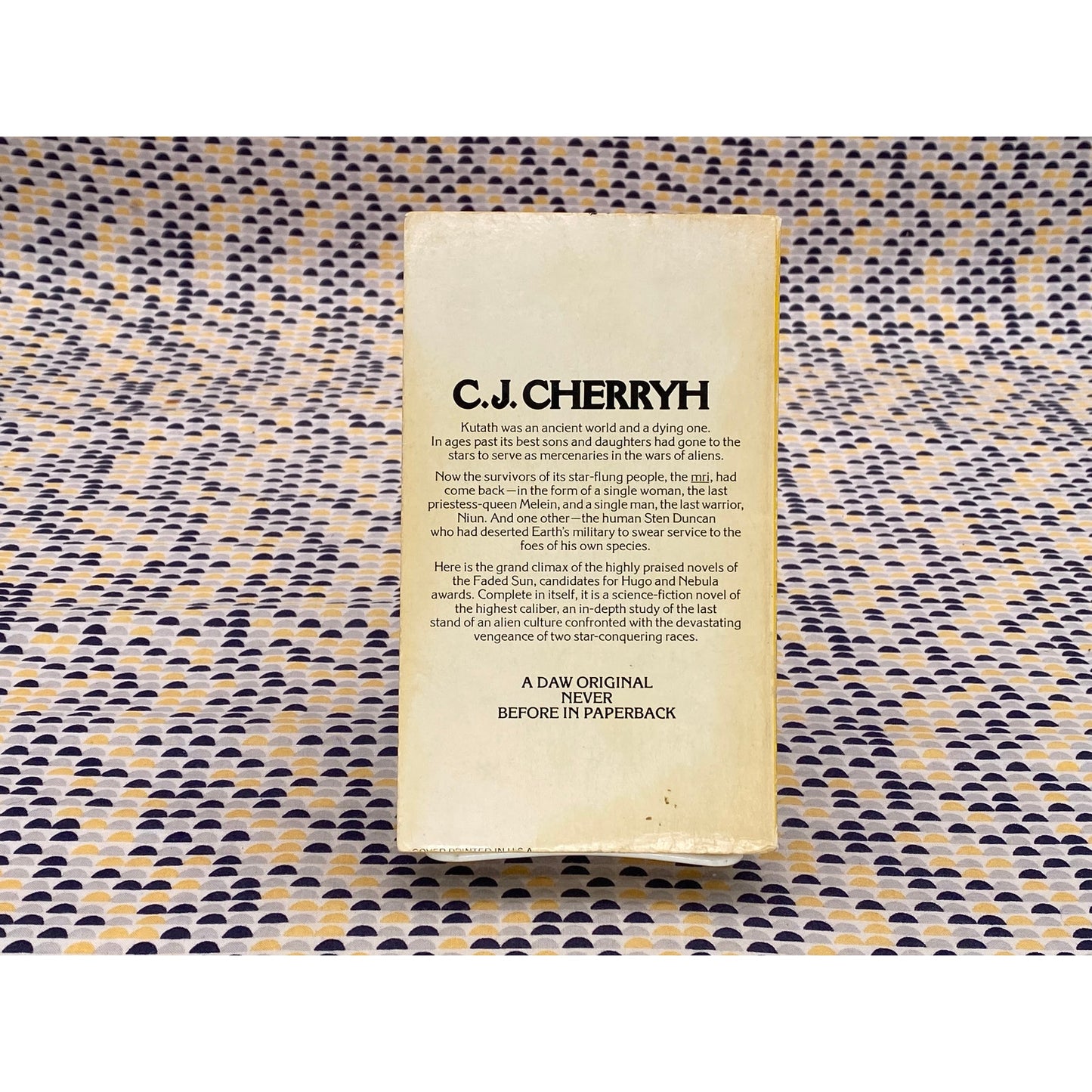 The Faded Sun - Kutath - C.J. Cherryh - Paperback - Daw #372