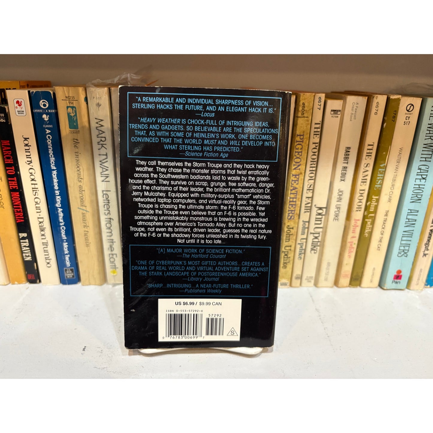 Heavy Weather - Bruce Sterling - Bantam - Paperback