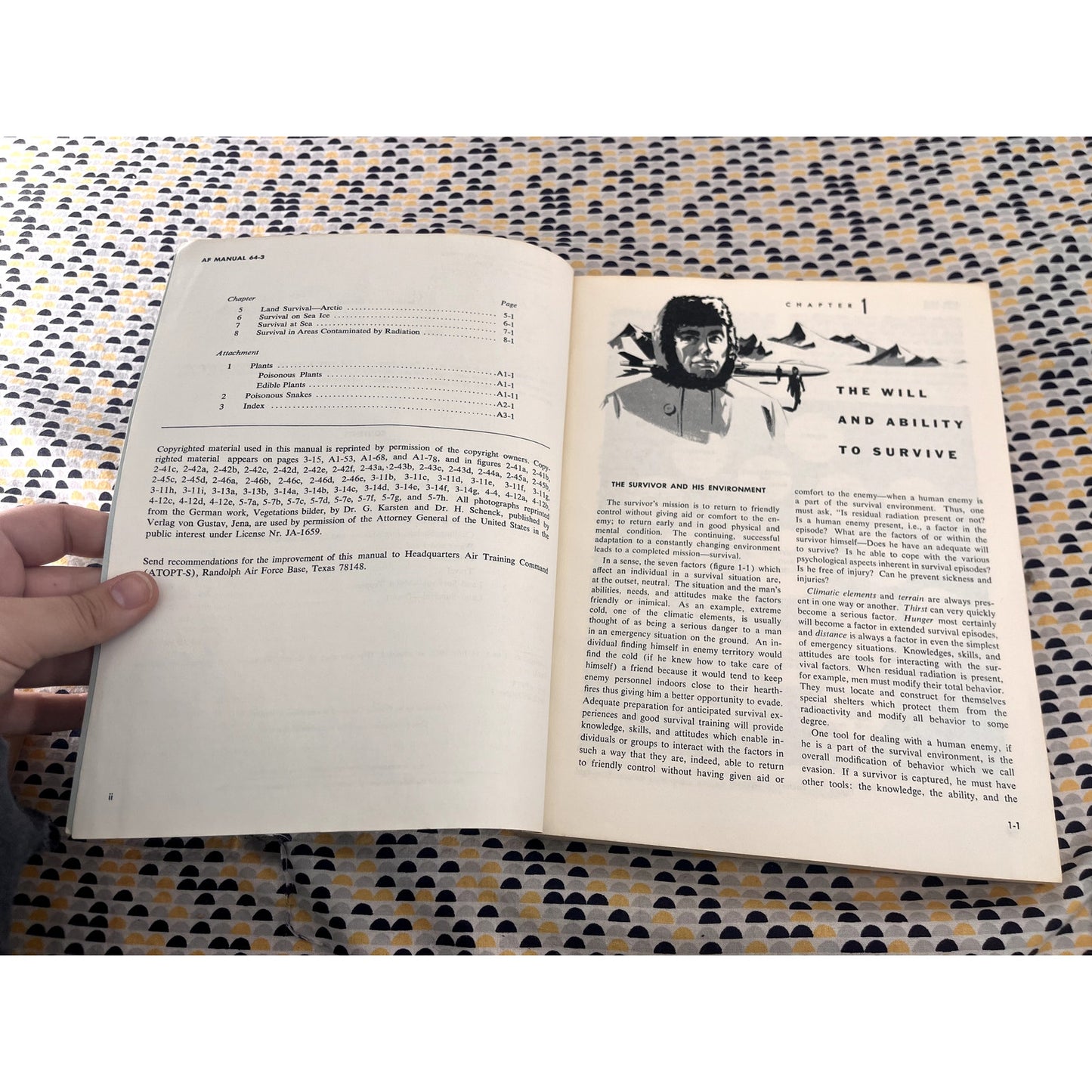 Survival Training Edition AF 64-3 - Department of the Air Force - AF Manual - Paperback