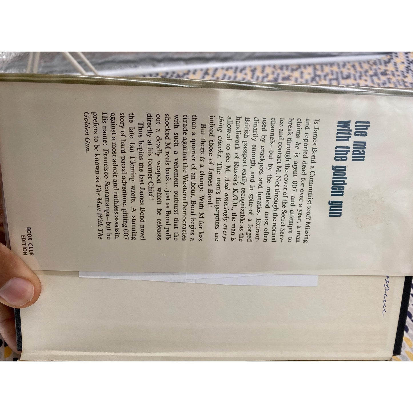 The Man With The Golden Gun - Ian Fleming - New American Library - Hardcover - Club Edition