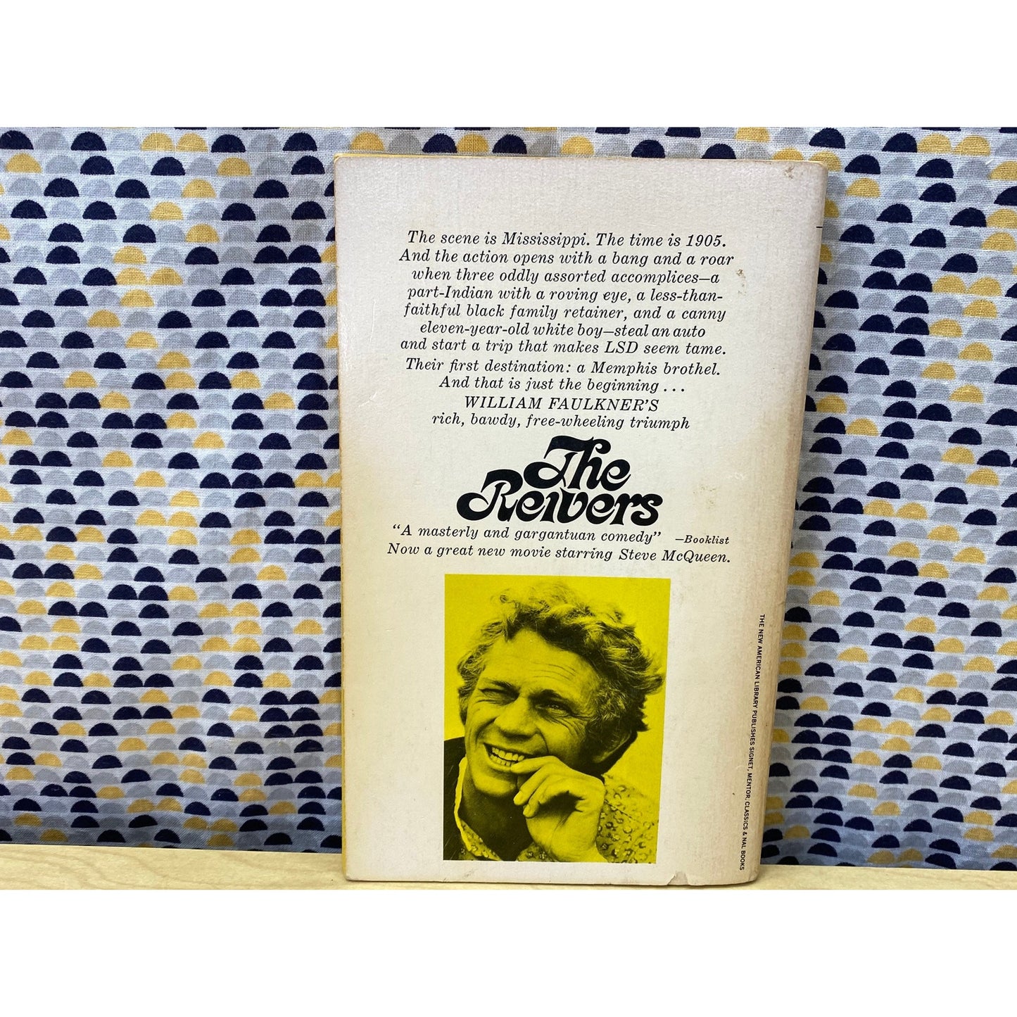 The Reivers - William Faulkner - Movie Tie In - Vintage Paperback Book