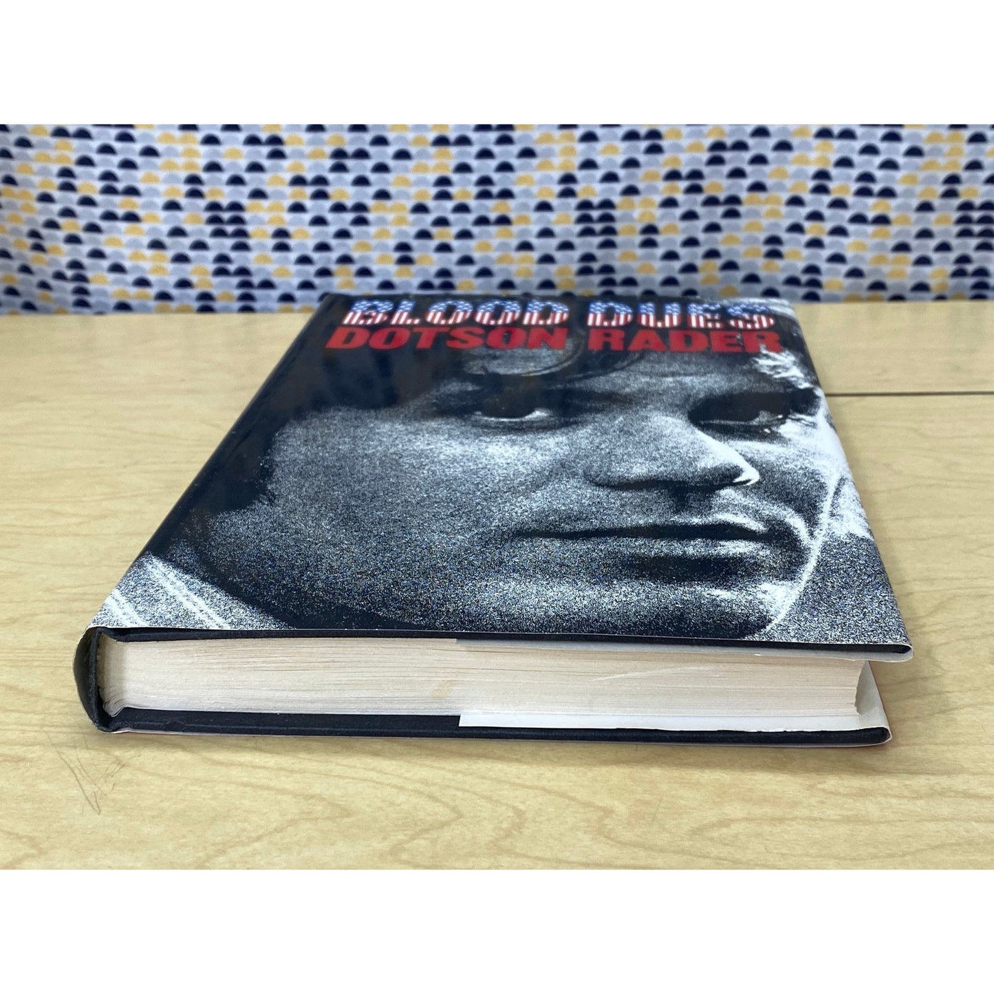 Blood Dues - Dotson Rader - Vintage Hardcover Book - 1974 London Magazine Ed
