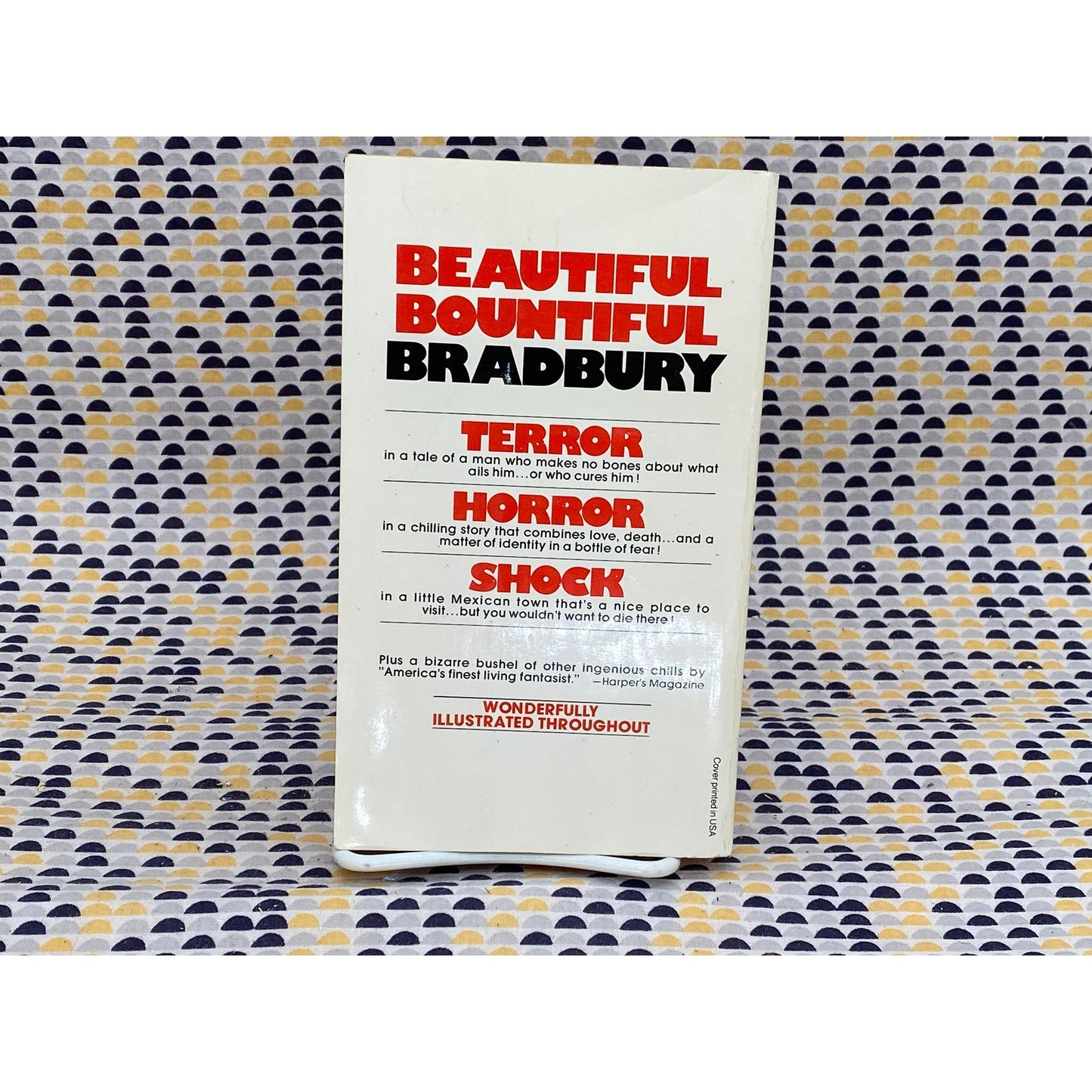 The October Country - Ray Bradbury - Vintage Paperback Book - Ballantine Books