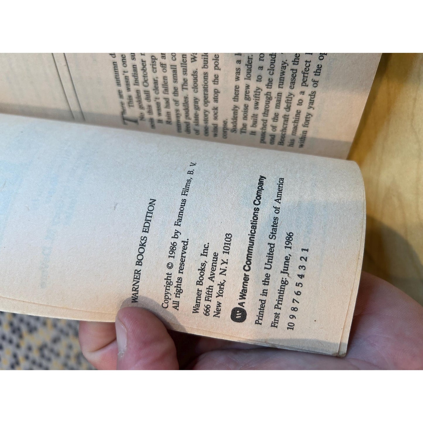 Raw Deal - Walter Wager - Arnold Schwarzenegger - Movie Novelization- Vintage Paperback - Warner Books