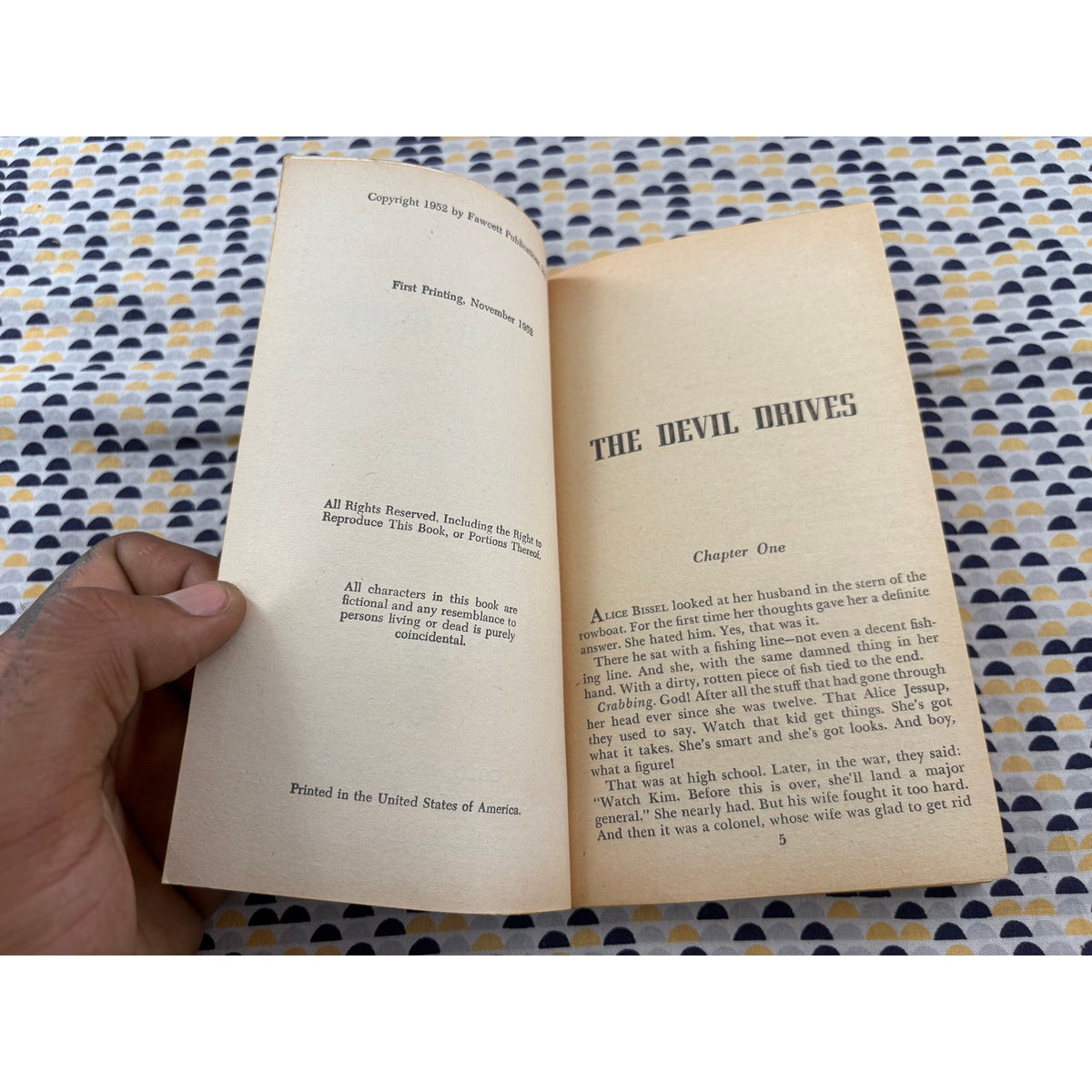 The Devil Drives - Gold Medal 269 - Robert Ames - Vintage Paperbacks
