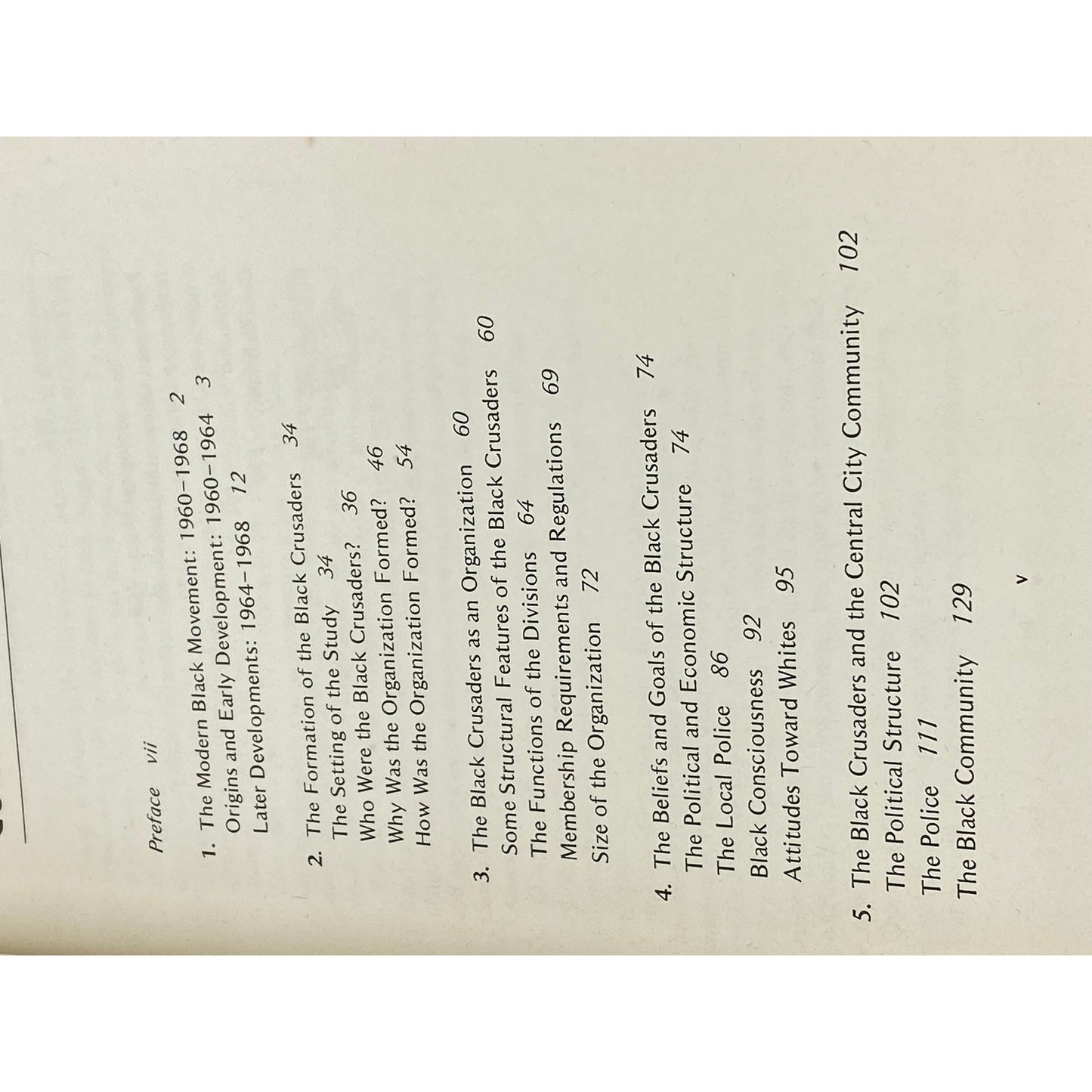The Black Crusaders - A Case Study of a Black Militant Org - William Helmreich
