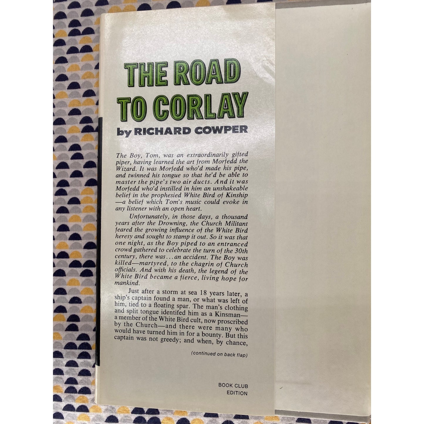 The Road To Corlay - Richard Powers - Pocket Books - Hardcover