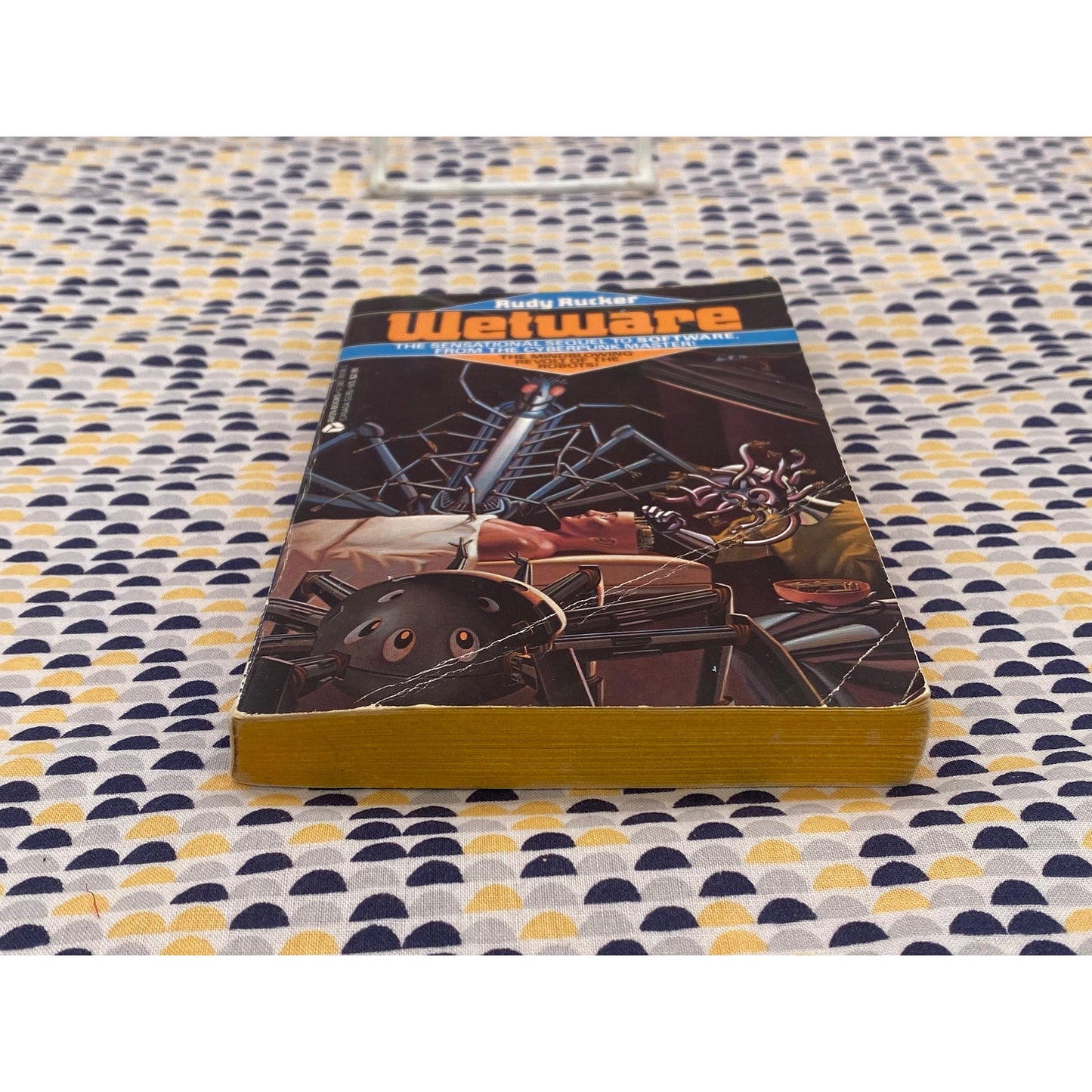 Wetware - Rudy Rucker - Vintage Paperback Book - Avon Edition
