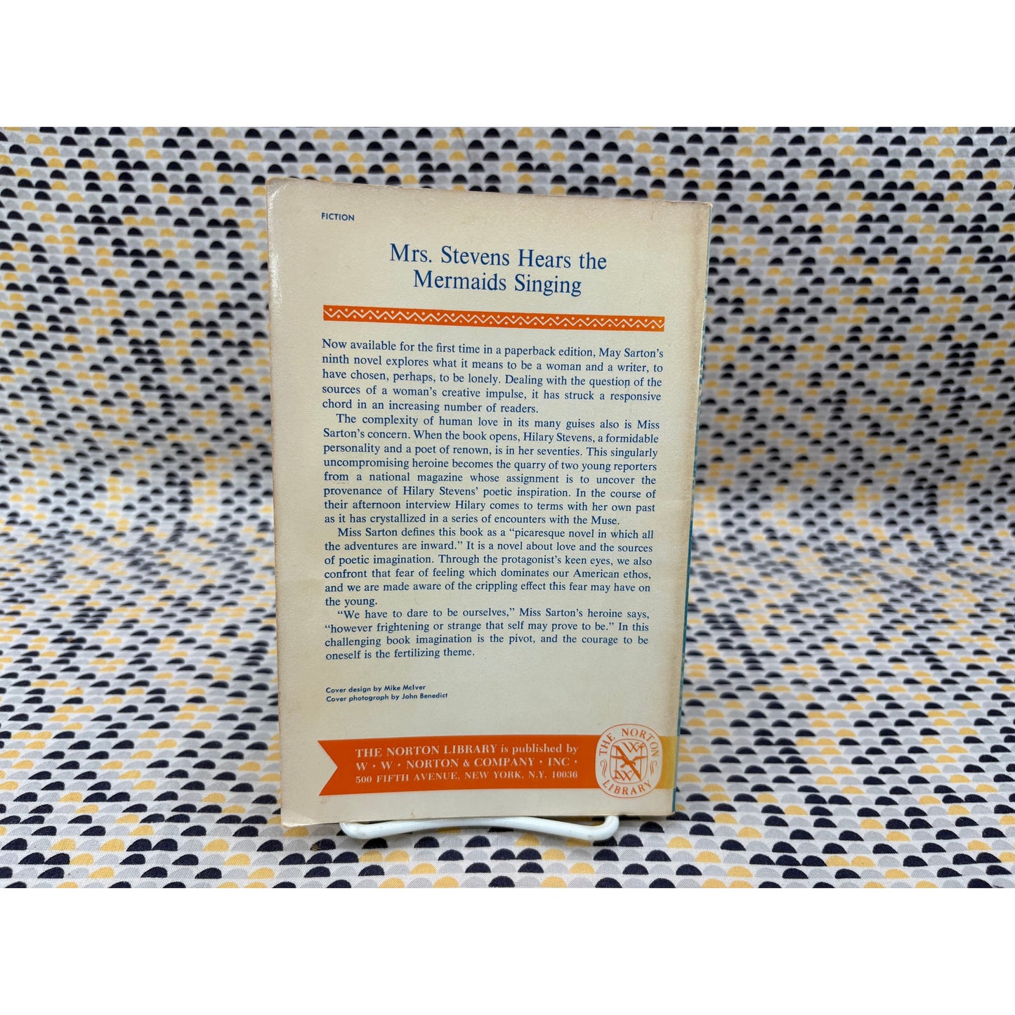 Mrs. Stevens Hears The Mermaids Singing - May Sarton - Carolyn G. Heilbrun - Norton - Paperback